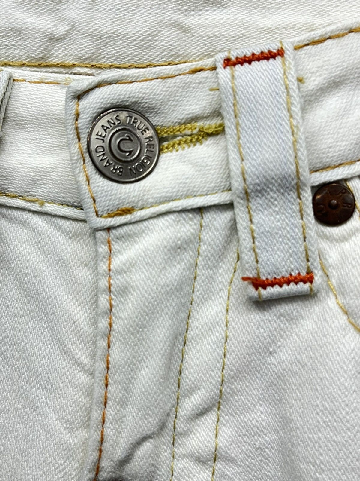 Hot Model Sex 🔥TRUE RELIGION BOBBY 💥VERY RARE💥Embroidery Flared USA Size 25" / US 0 / IT 36 - 8 Thumbnail