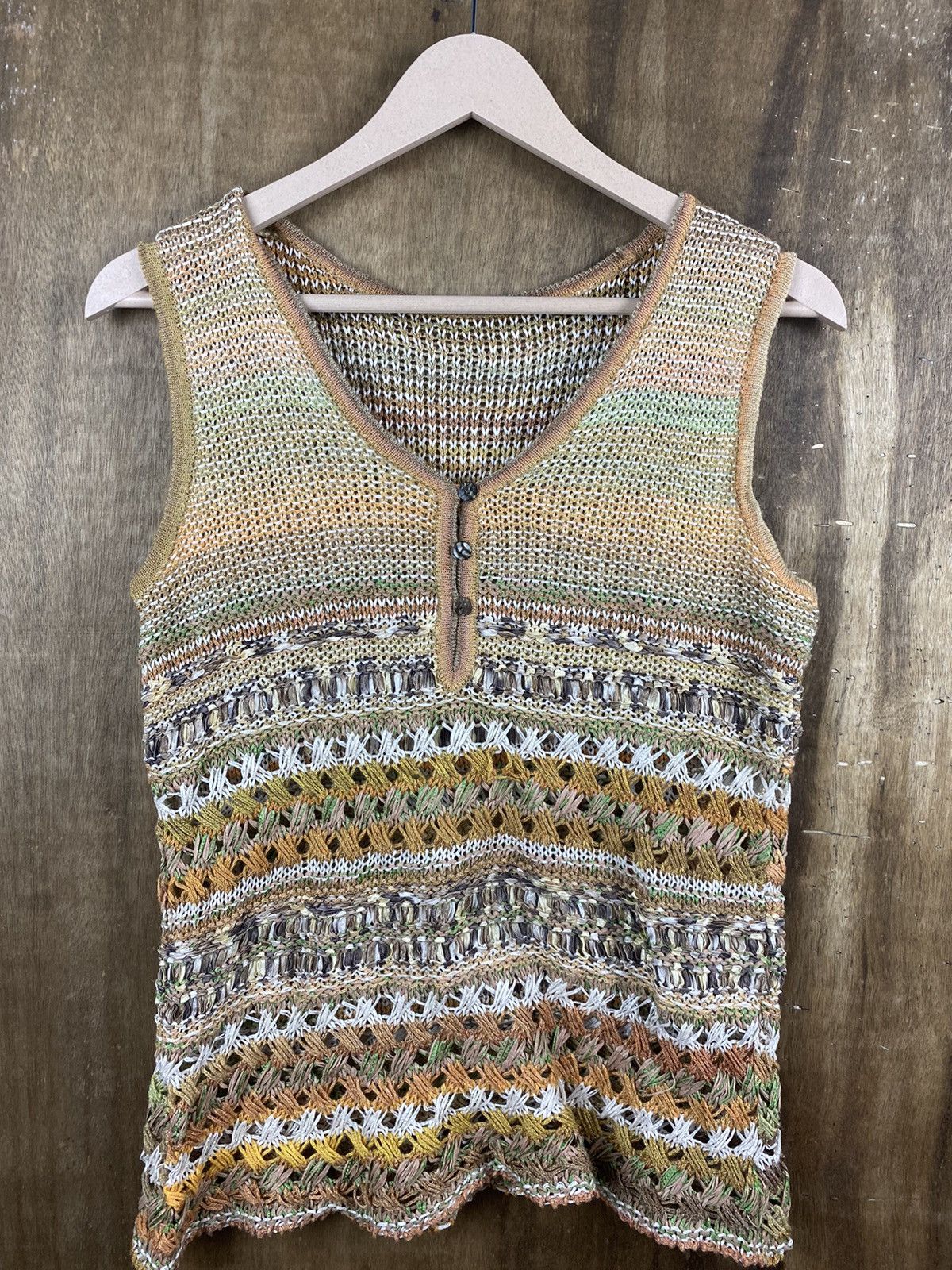 Homespun Knitwear Japan crochet colorful Homespun Knitwear #Z046 Size S / US 4 / IT 40 - 2 Thumbnail