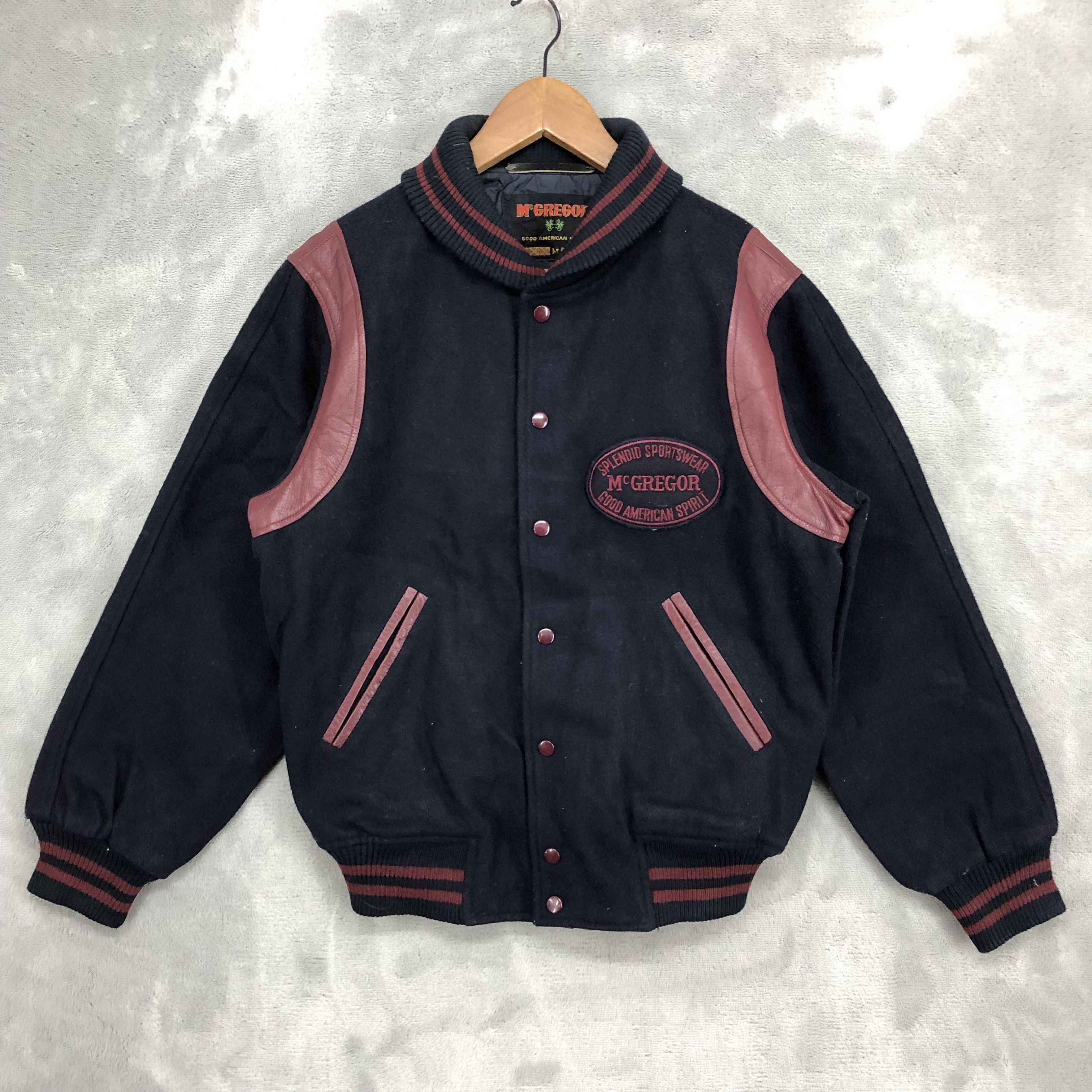 Vintage Mcgregor Wool Varsity Jacket Sportswear