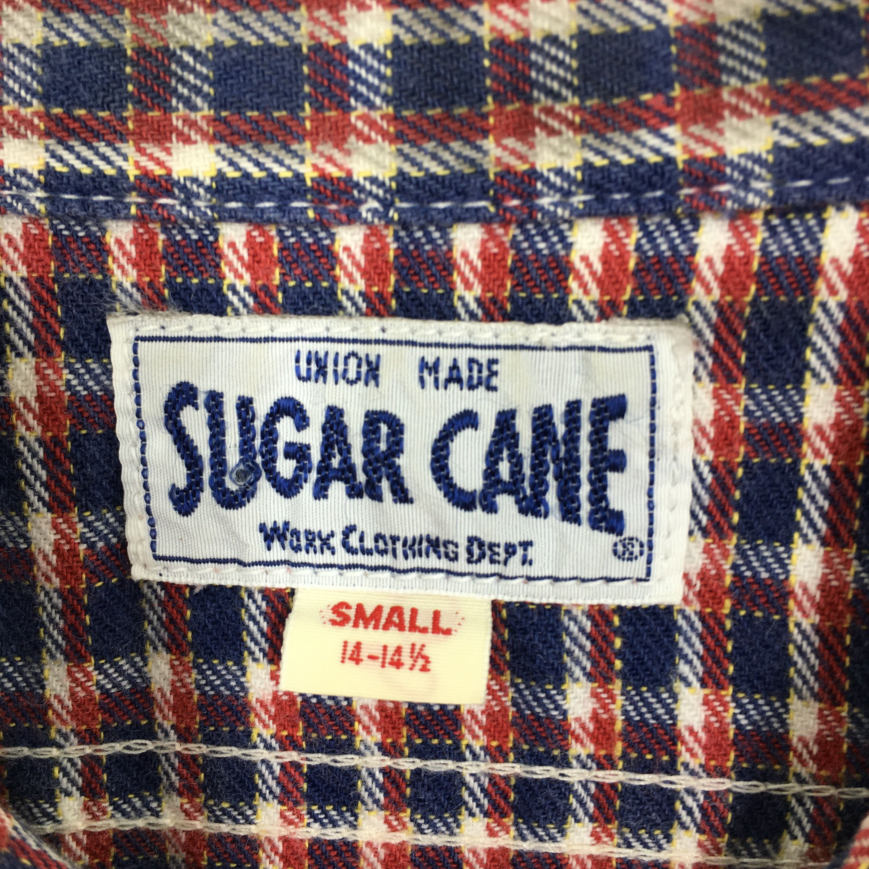 Japanese Brand × Sugar Cane Vintage Sugar Cane Japan Checkered Gingham Oxfords Small Size US S / EU 44-46 / 1 - 6 Thumbnail