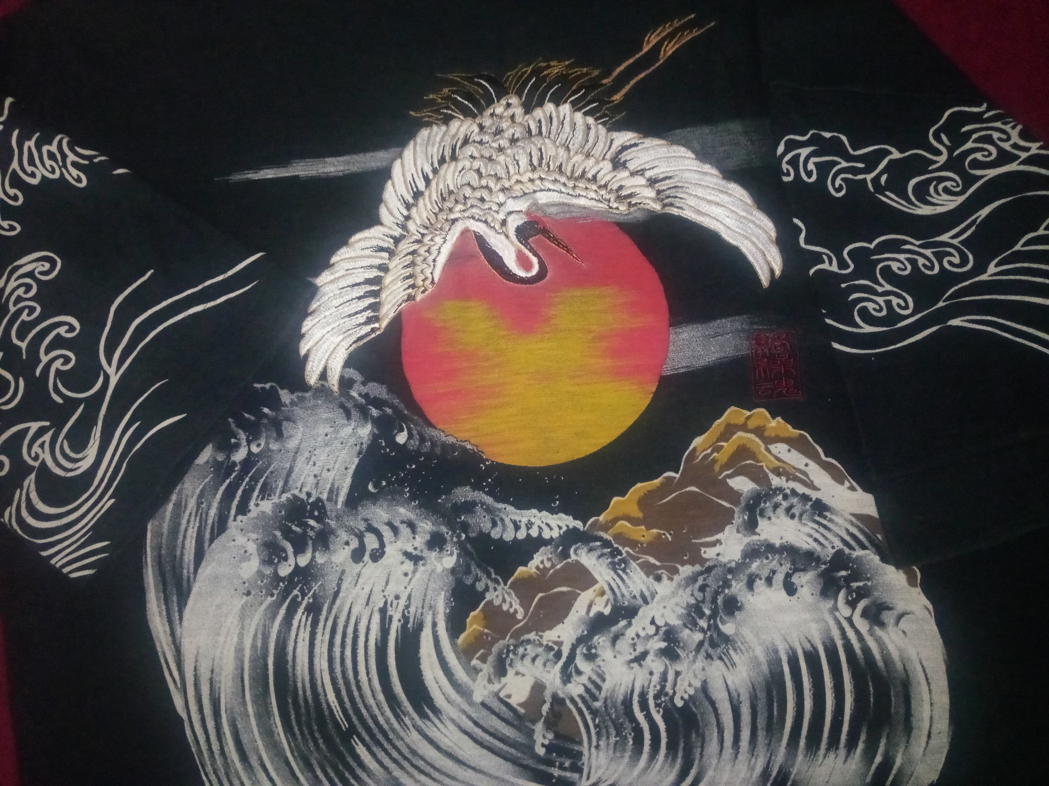 Japanese Brand Japanese Art embroidery shirt japan sukajan koi dragon Size US L / EU 52-54 / 3 - 1 Thumbnail
