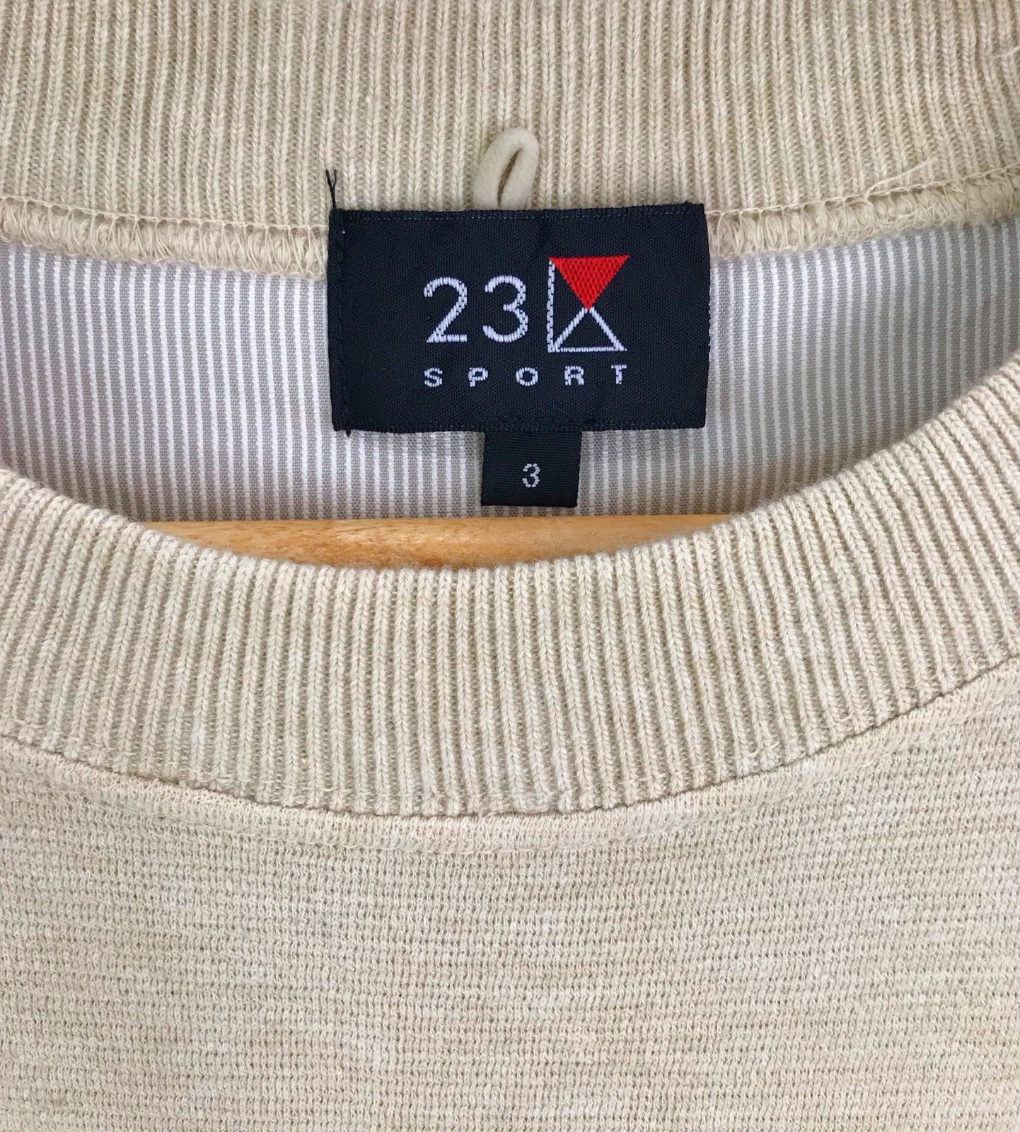 Japanese Brand × Vintage Japanese Brand 23e SPORT Embroidered Pullover Sweatshirt Size US L / EU 52-54 / 3 - 5 Thumbnail