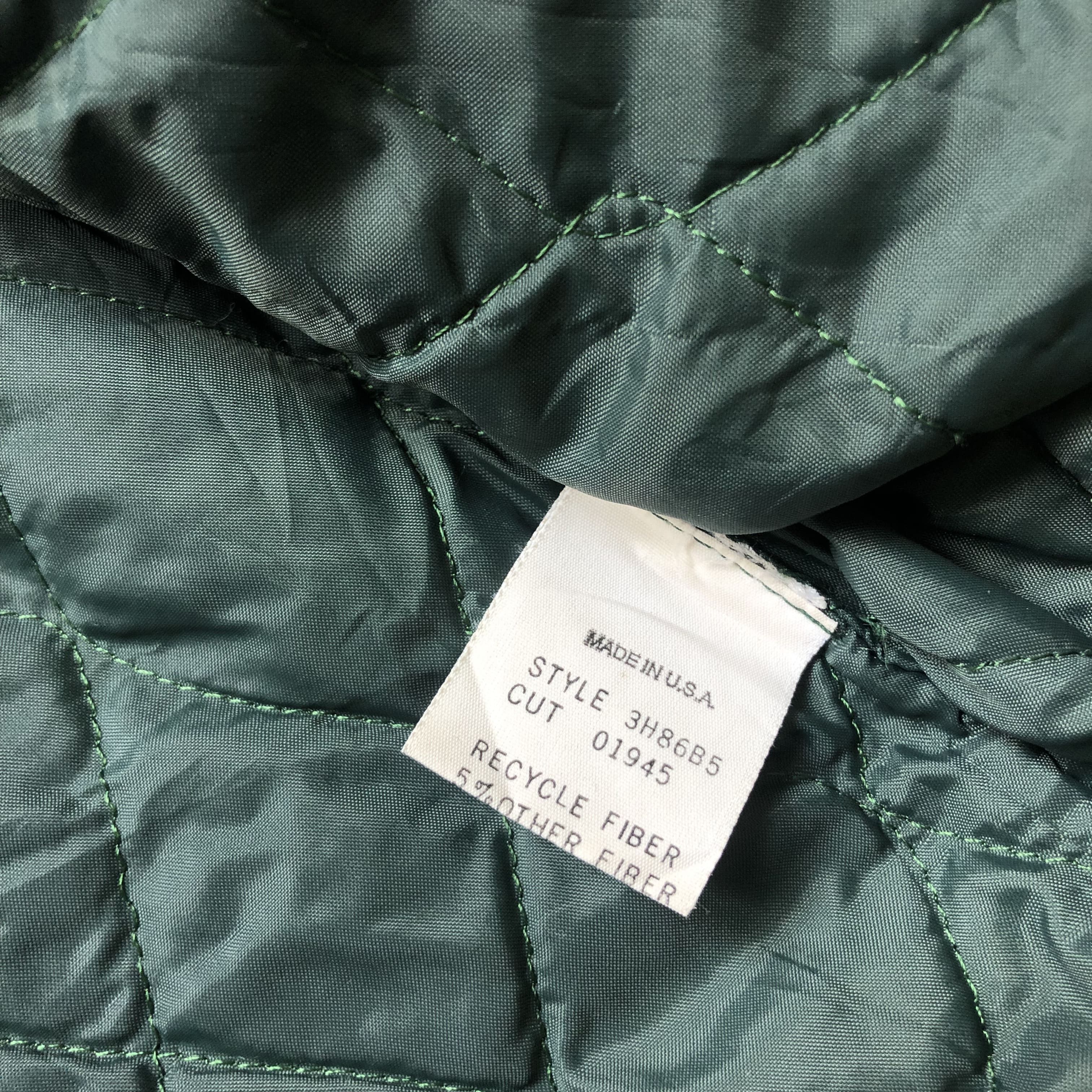 Guess × Vintage Vintage very worn Guess Spell Out Letterman Varsity Jacket Size US L / EU 52-54 / 3 - 11 Thumbnail