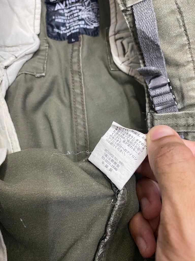 Avirex RARE🔥AVIREX PX MULTI POCKET CARGO PANTS TRAVIS SCOTT STYLE Size US 33 - 10 Thumbnail