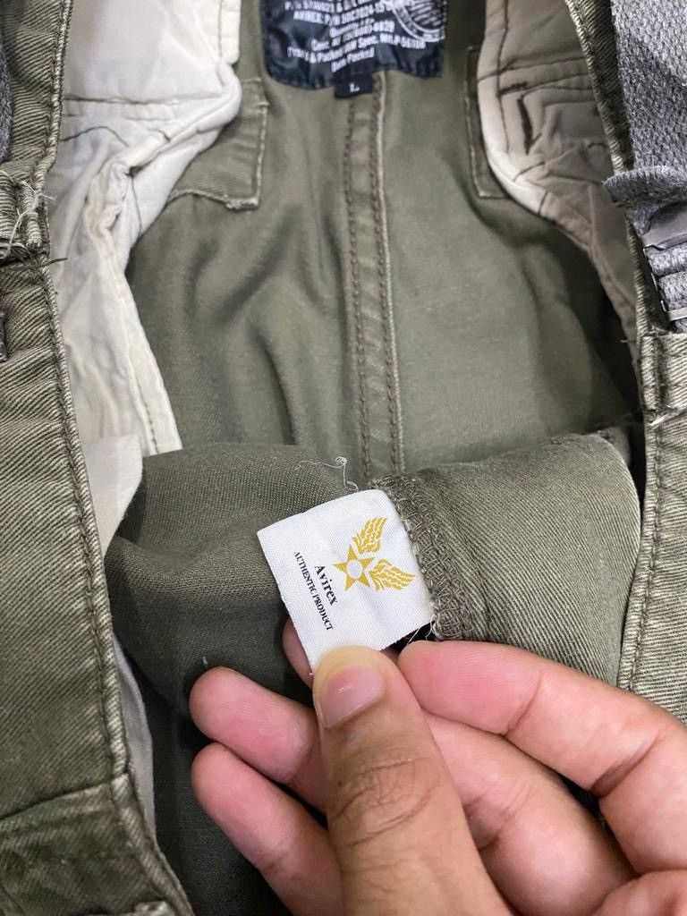 Avirex RARE🔥AVIREX PX MULTI POCKET CARGO PANTS TRAVIS SCOTT STYLE Size US 33 - 9 Thumbnail