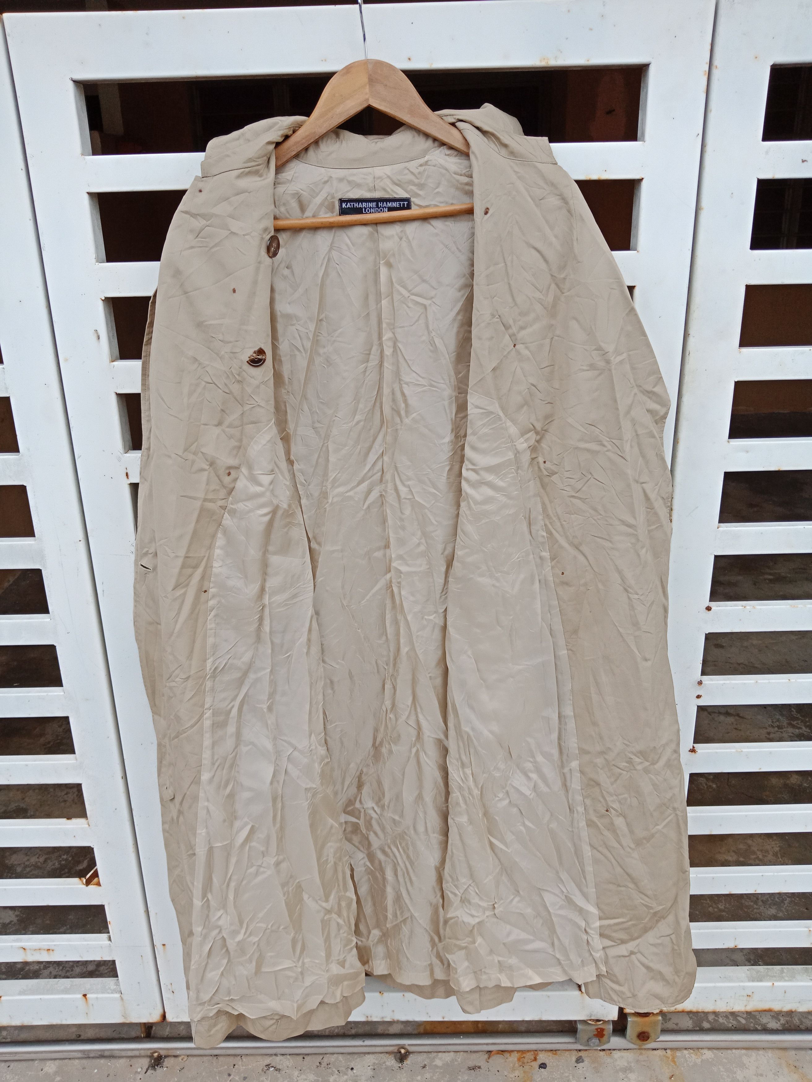 Katharine Hamnett London Katharine Hamnett London Long Coat Size US L / EU 52-54 / 3 - 3 Thumbnail