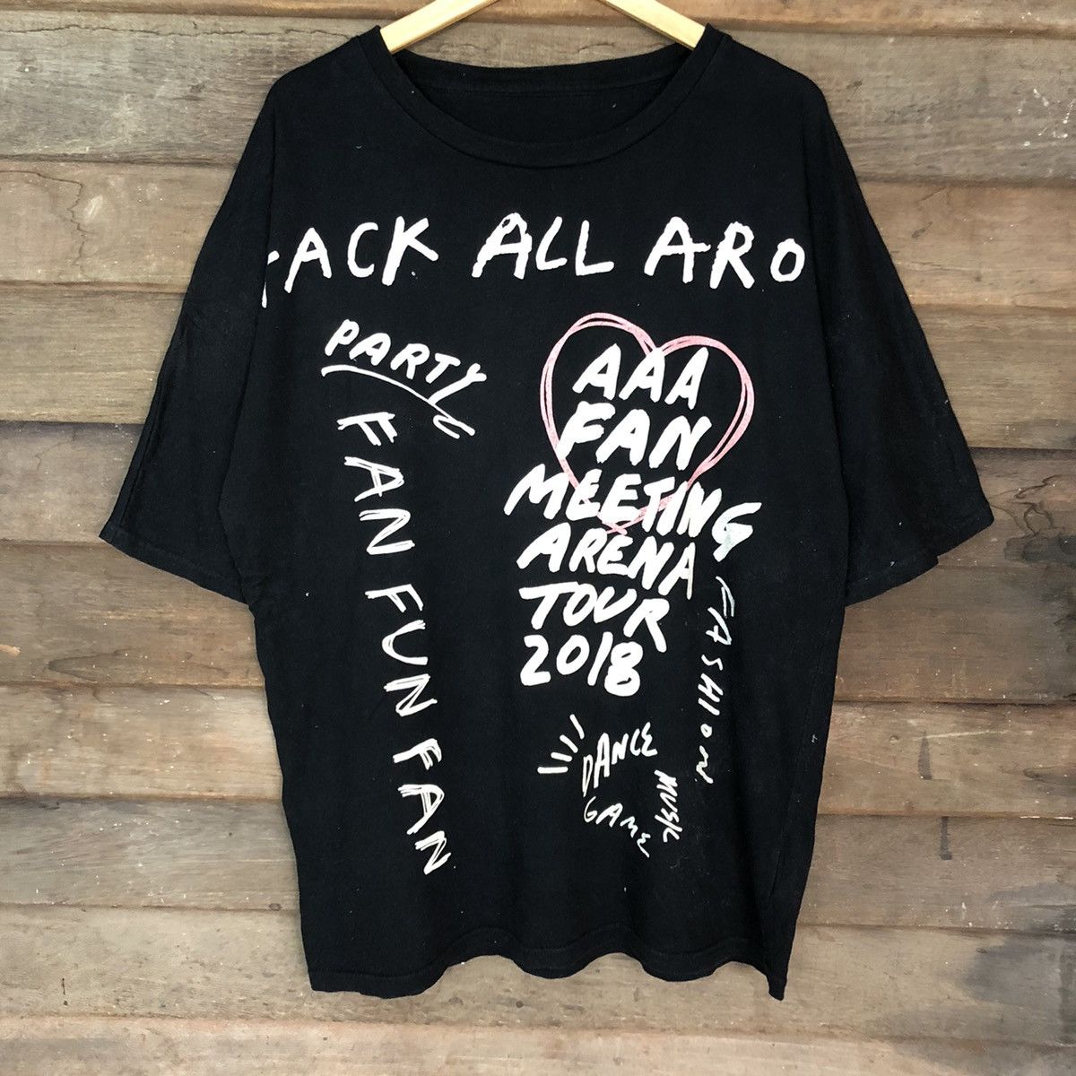 Band Tees D Japan tour tee Black Short Sleeve Shirt #c1202 Size US XL / EU 56 / 4 - 6 Thumbnail