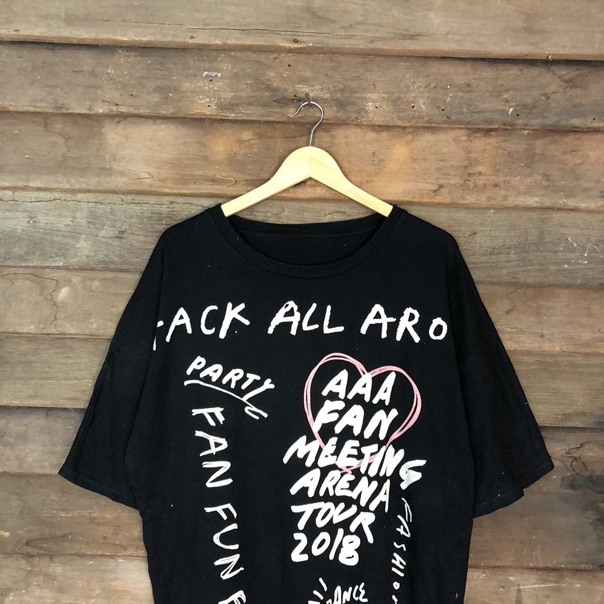 Band Tees D Japan tour tee Black Short Sleeve Shirt #c1202 Size US XL / EU 56 / 4 - 7 Thumbnail