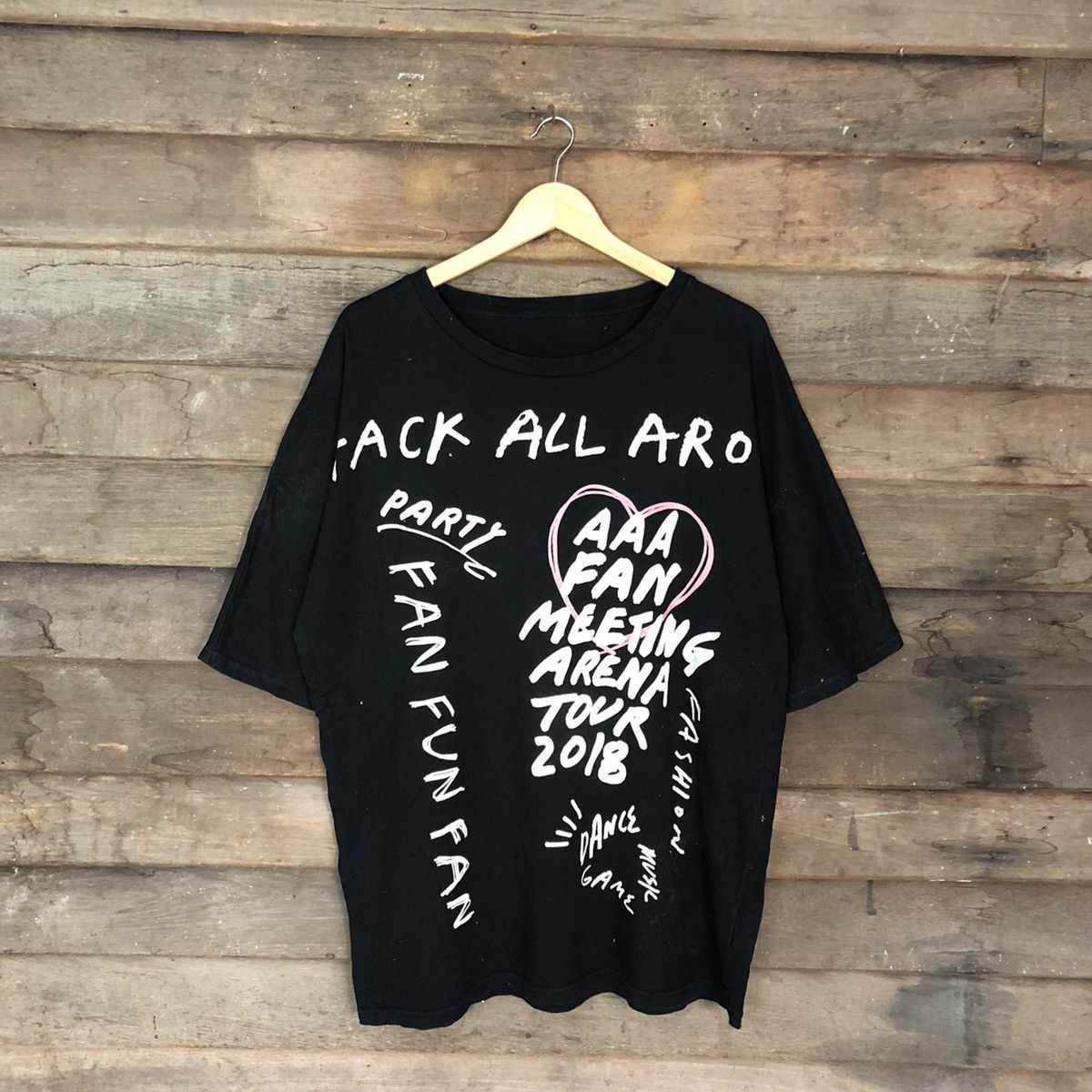 Band Tees D Japan tour tee Black Short Sleeve Shirt #c1202 Size US XL / EU 56 / 4 - 3 Thumbnail
