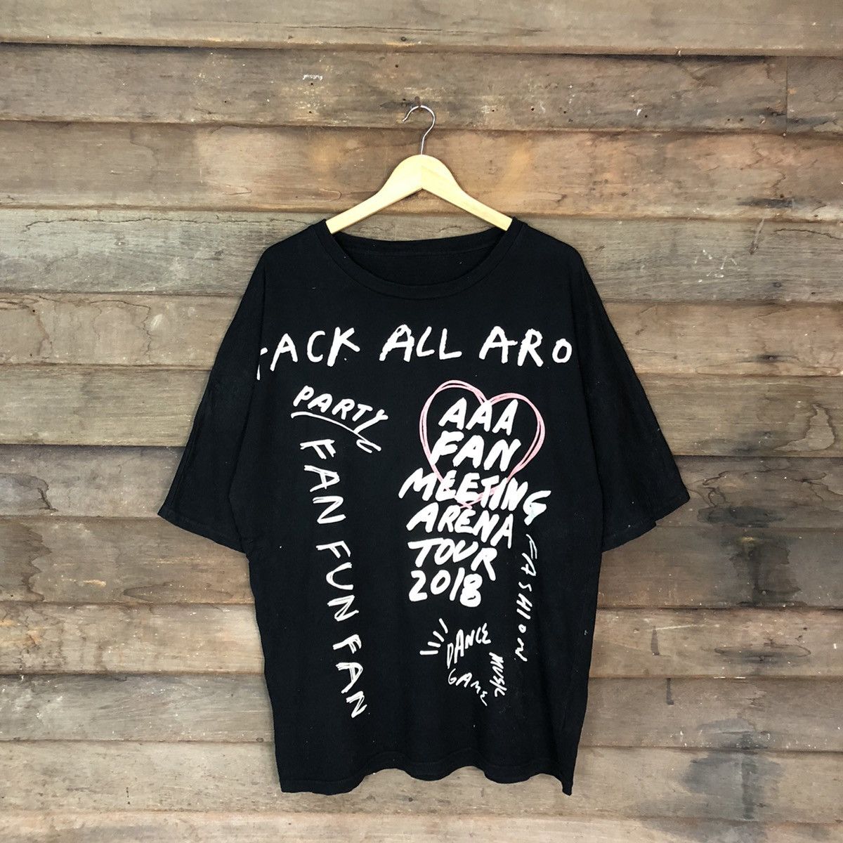 Band Tees D Japan tour tee Black Short Sleeve Shirt #c1202 Size US XL / EU 56 / 4 - 1 Thumbnail