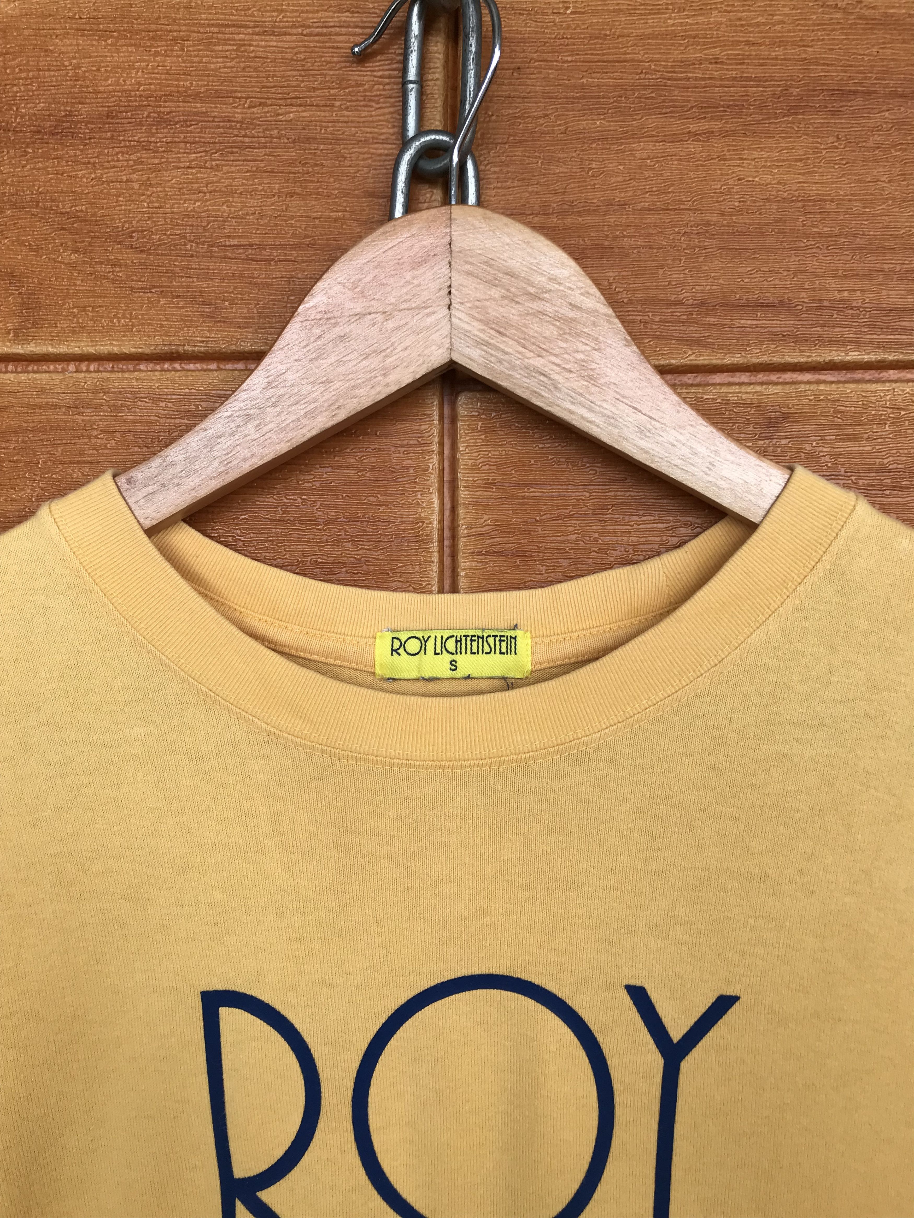 Japanese Brand Vintage ROY LICHTENSTEIN Lotus Art T-Shirt Size US S / EU 44-46 / 1 - 3 Thumbnail