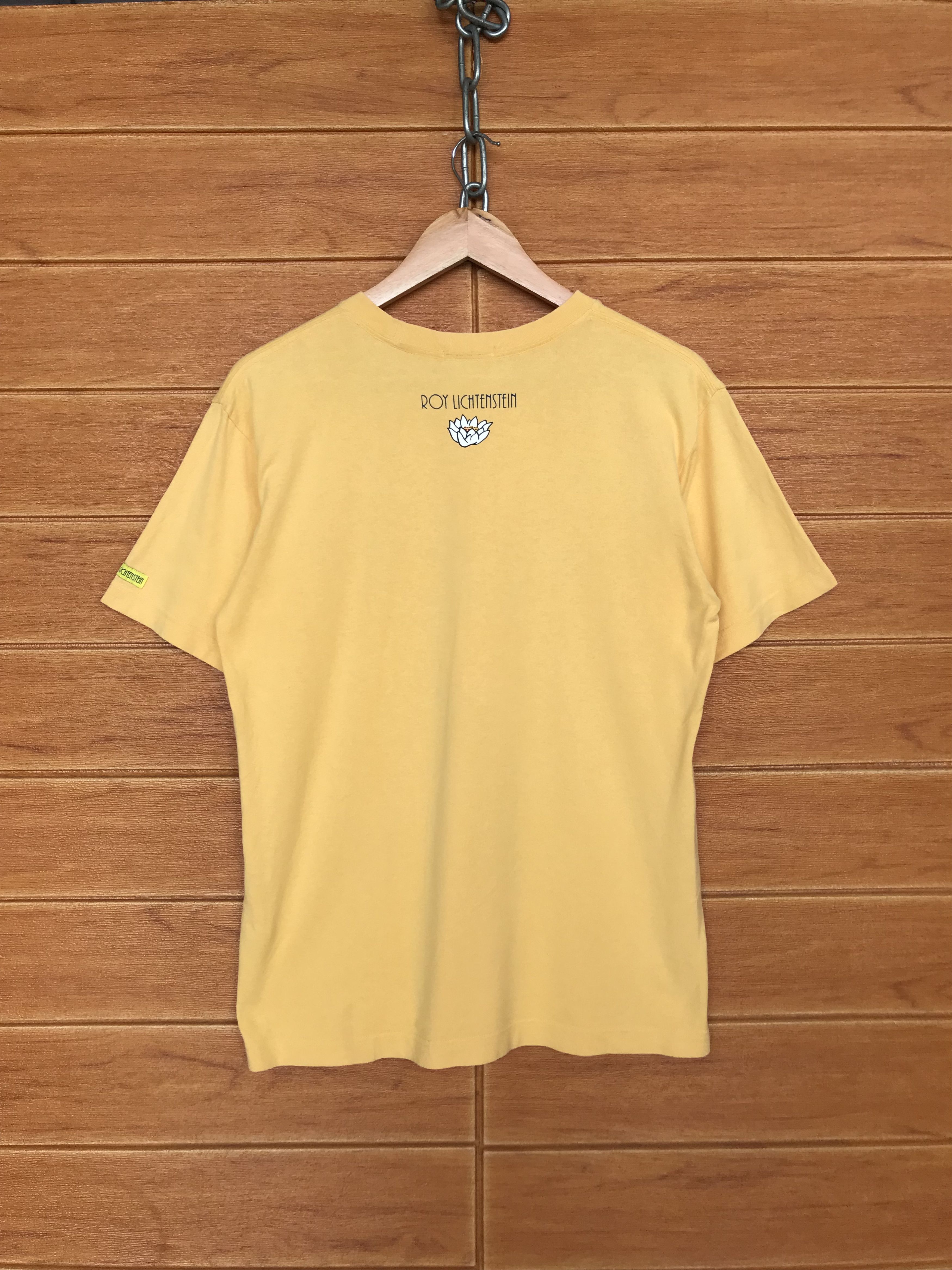Japanese Brand Vintage ROY LICHTENSTEIN Lotus Art T-Shirt Size US S / EU 44-46 / 1 - 9 Thumbnail