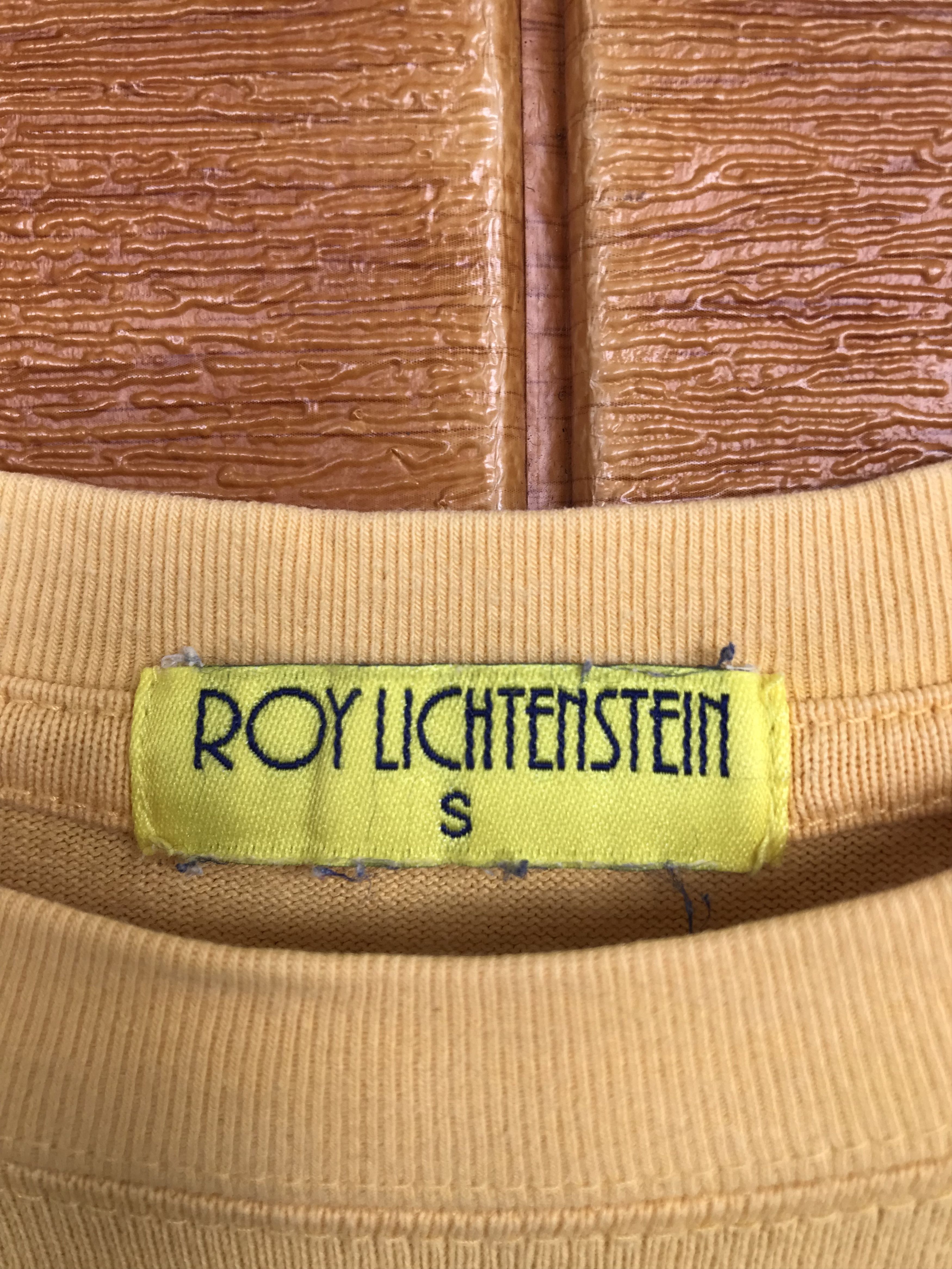 Japanese Brand Vintage ROY LICHTENSTEIN Lotus Art T-Shirt Size US S / EU 44-46 / 1 - 11 Thumbnail