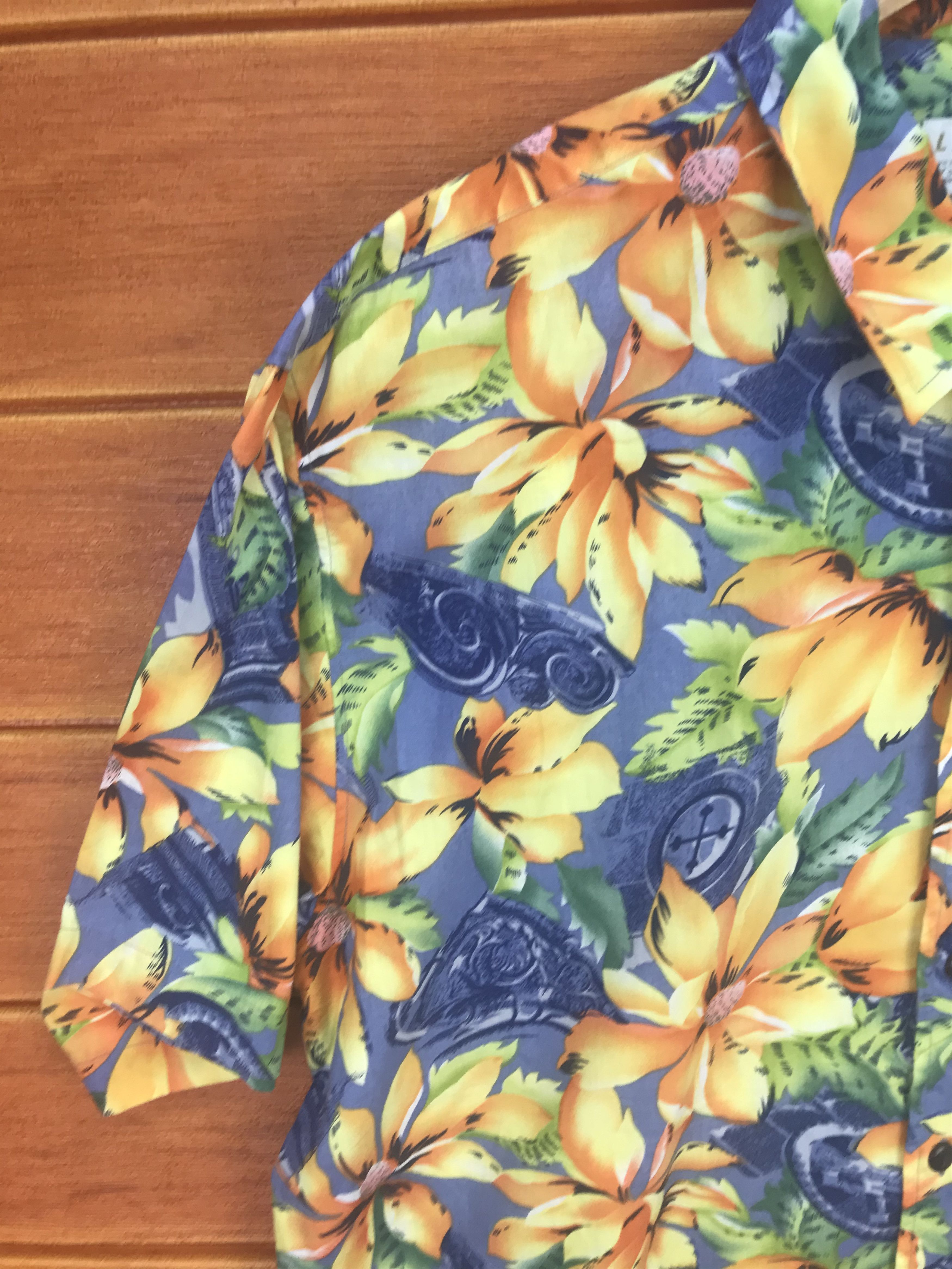 Hysteric Glamour Vintage Japan Hawaiian Laxzy Flowers Baroque Shirt Size US L / EU 52-54 / 3 - 3 Thumbnail