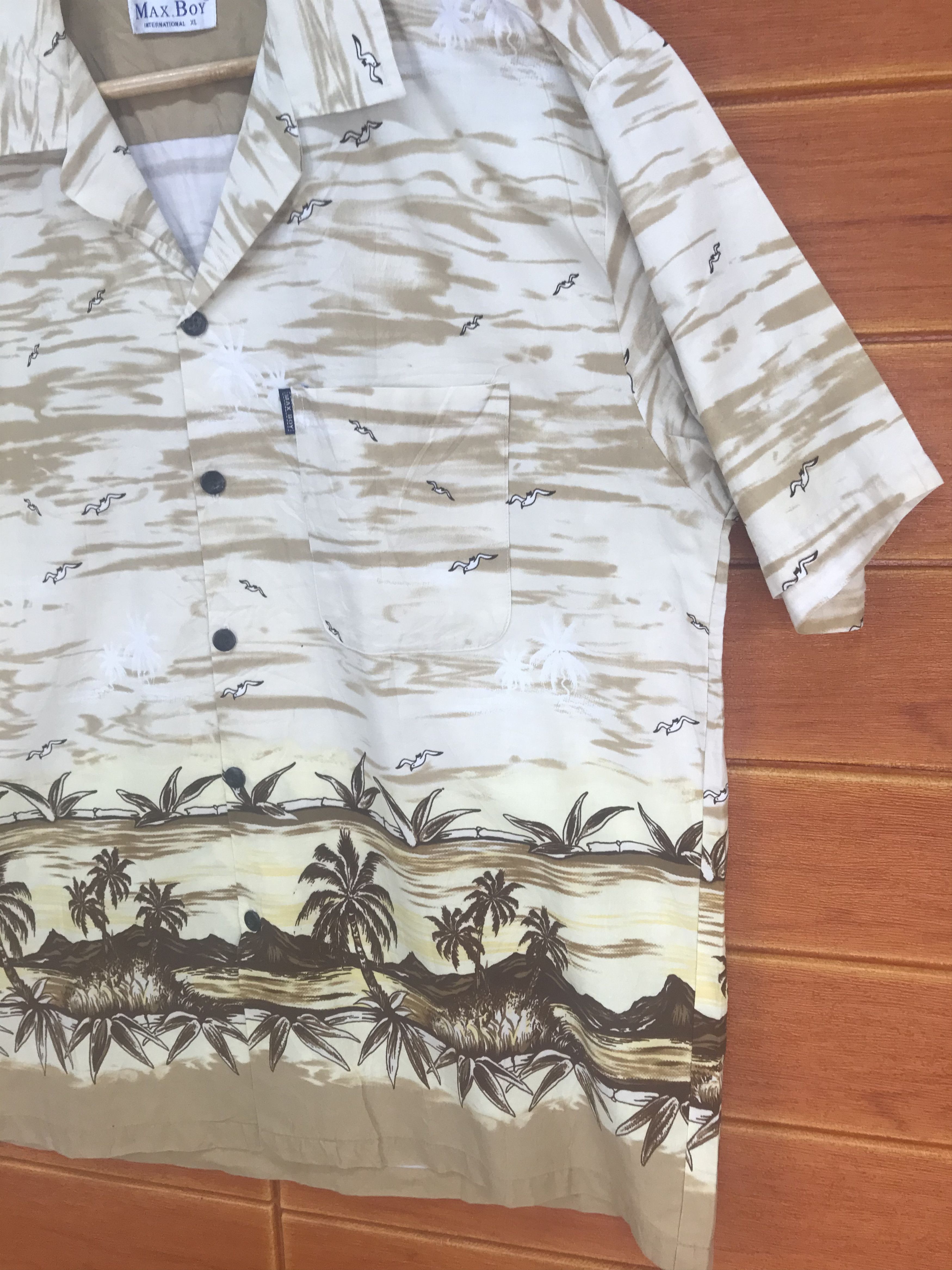 Hysteric Glamour Vintage Japan Hawaiian Max Boy Scenic View Shirt Size US XL / EU 56 / 4 - 4 Thumbnail