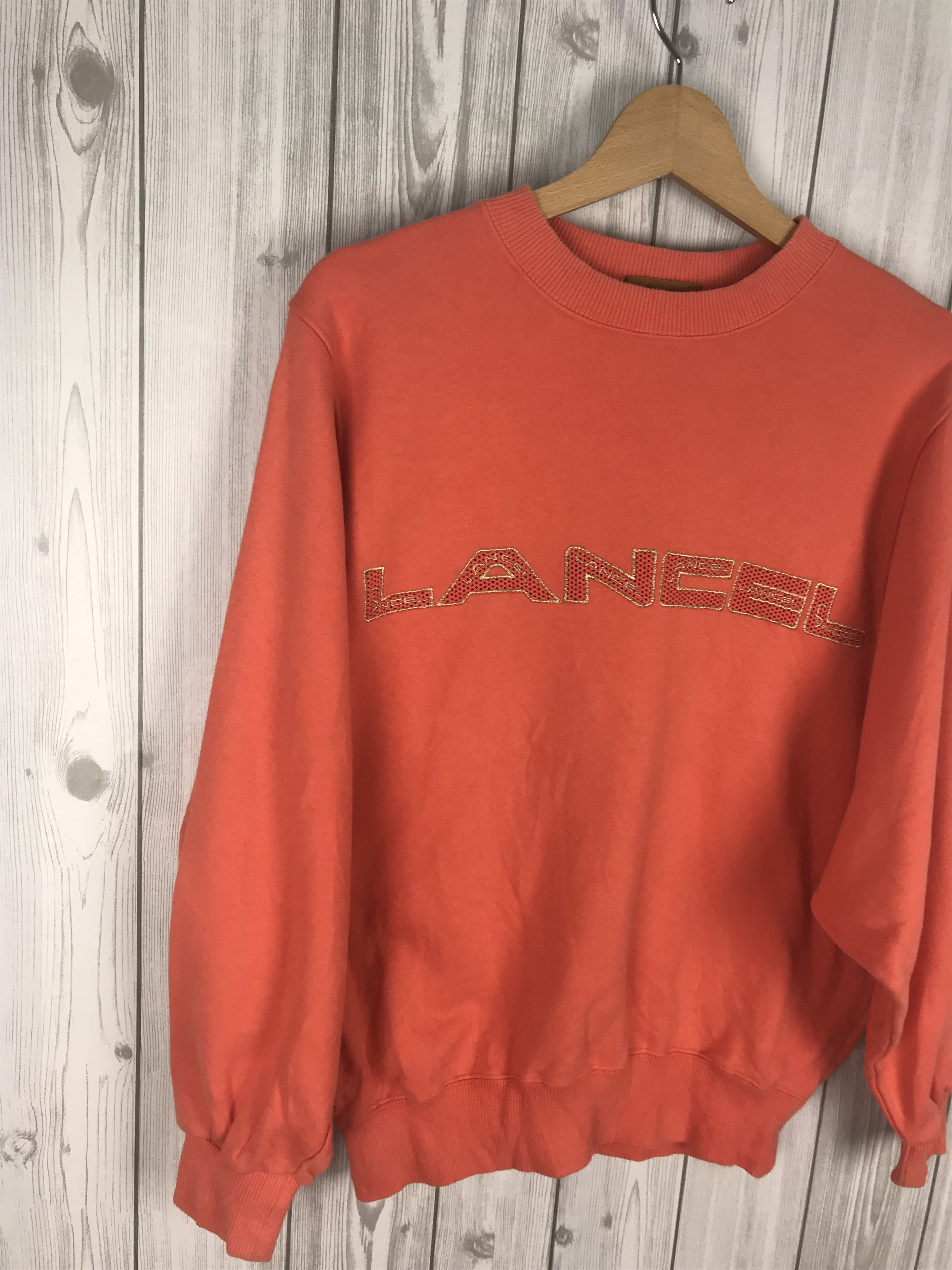 Lancel Vintage LANCEL PARIS Embroidered Sweatshirt Size US M / EU 48-50 / 2 - 3 Thumbnail