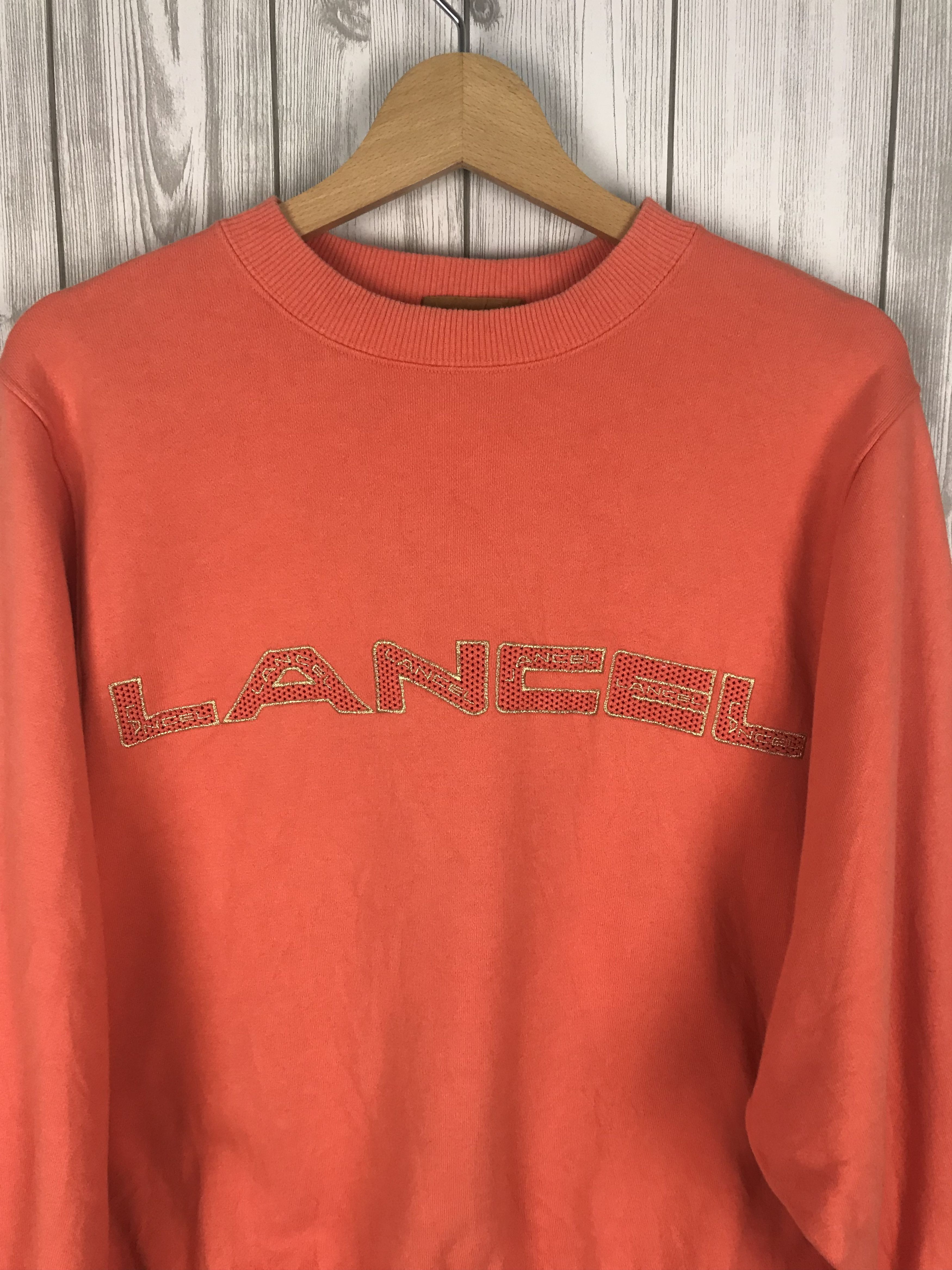 Lancel Vintage LANCEL PARIS Embroidered Sweatshirt Size US M / EU 48-50 / 2 - 1 Thumbnail