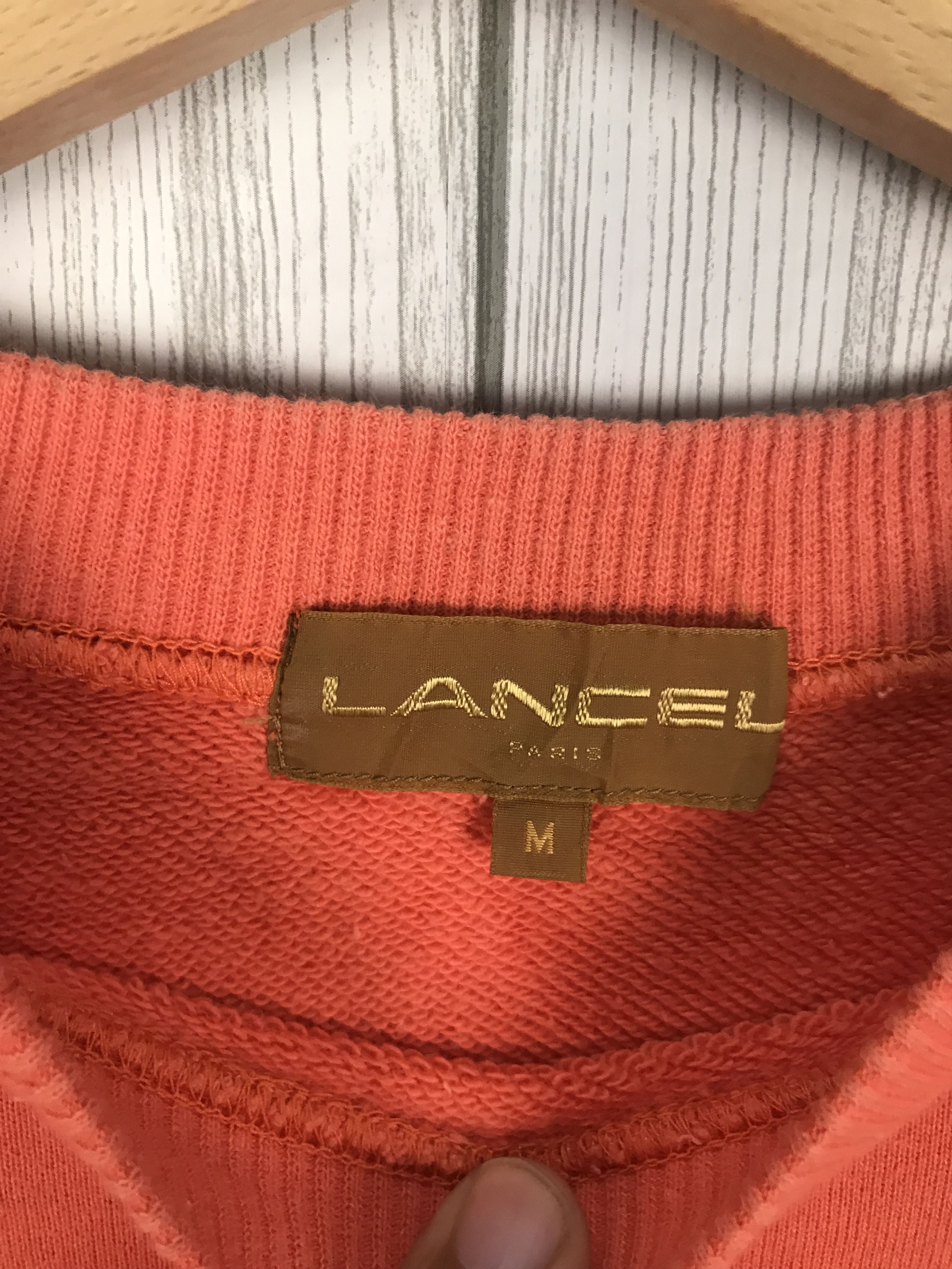 Lancel Vintage LANCEL PARIS Embroidered Sweatshirt Size US M / EU 48-50 / 2 - 5 Thumbnail
