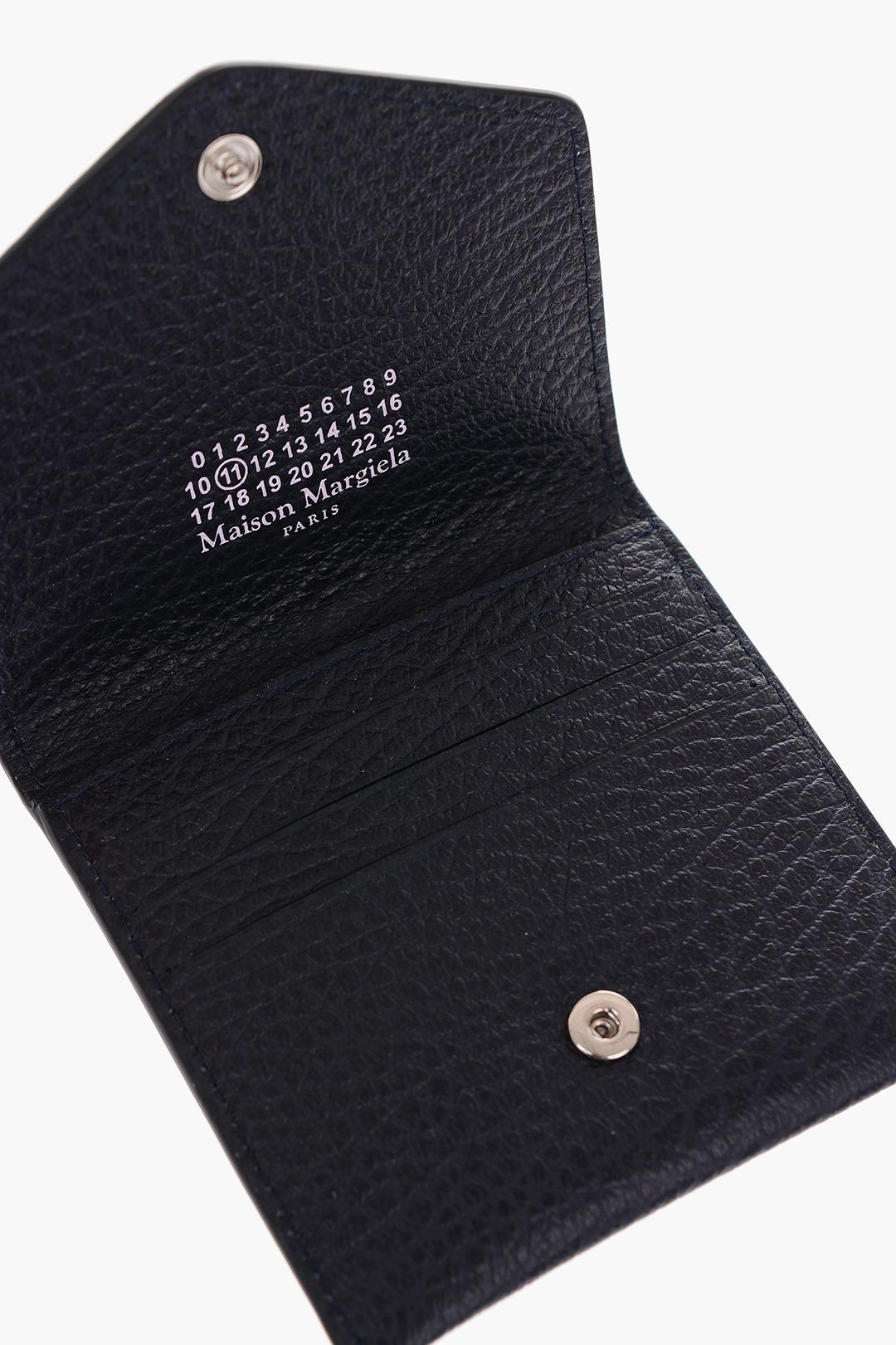 Maison Margiela Card Holder in Midnight Blue Size ONE SIZE - 4 Thumbnail