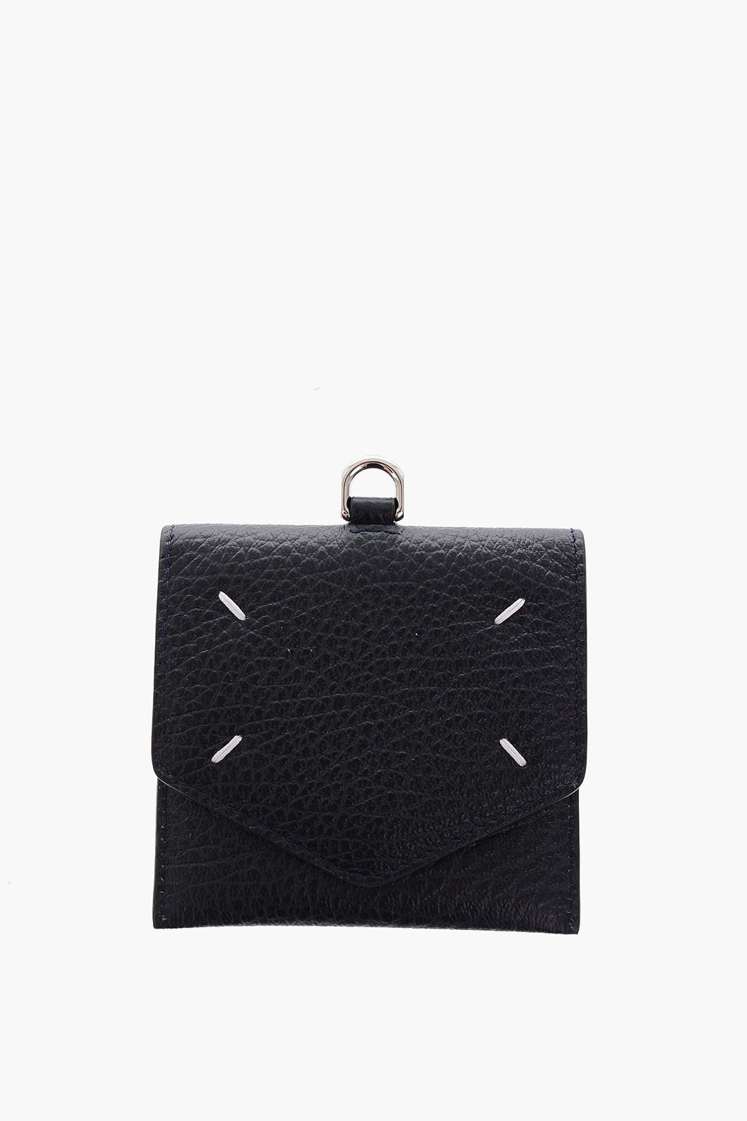 Maison Margiela Card Holder in Midnight Blue Size ONE SIZE - 1 Thumbnail