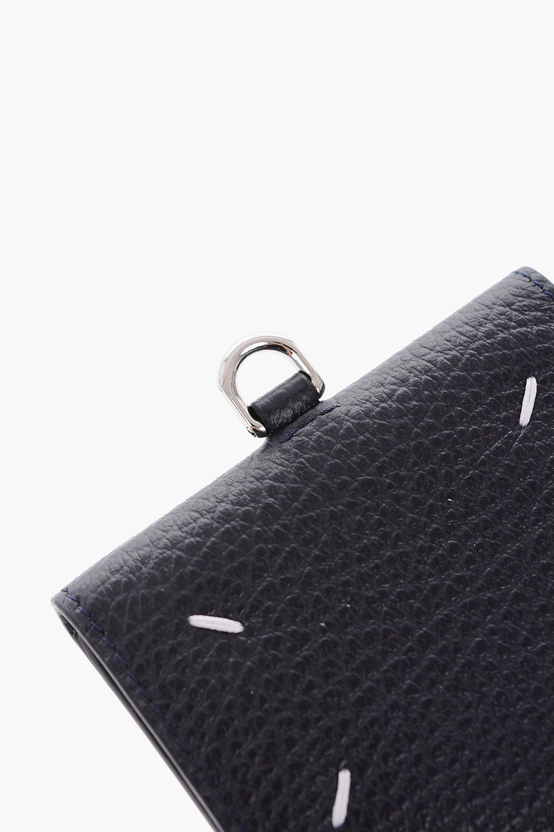 Maison Margiela Card Holder in Midnight Blue Size ONE SIZE - 3 Thumbnail