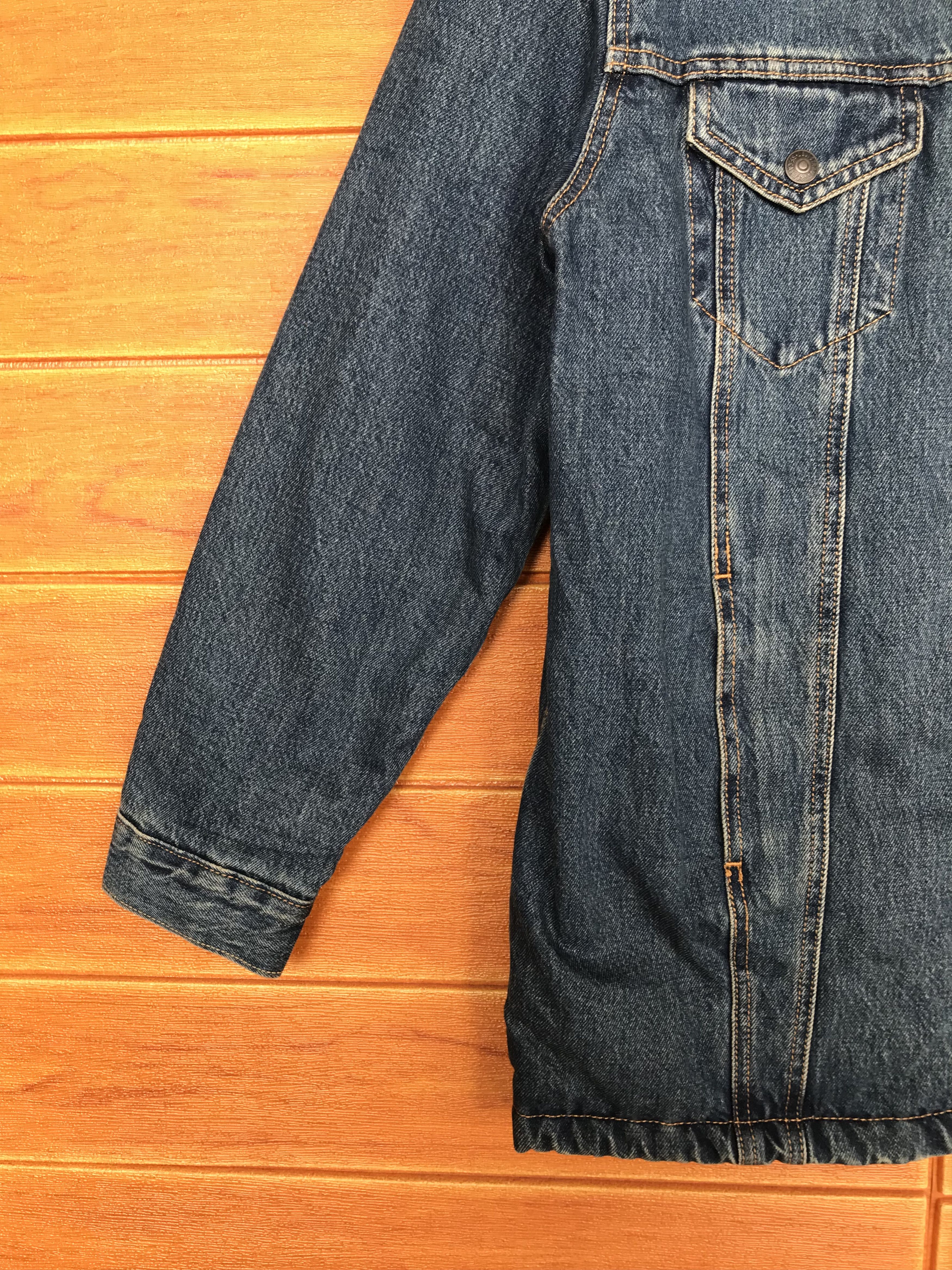Levi's Vintage LEVIS Sherpa Faur Fur Lined Jacket Size US S / EU 44-46 / 1 - 4 Thumbnail