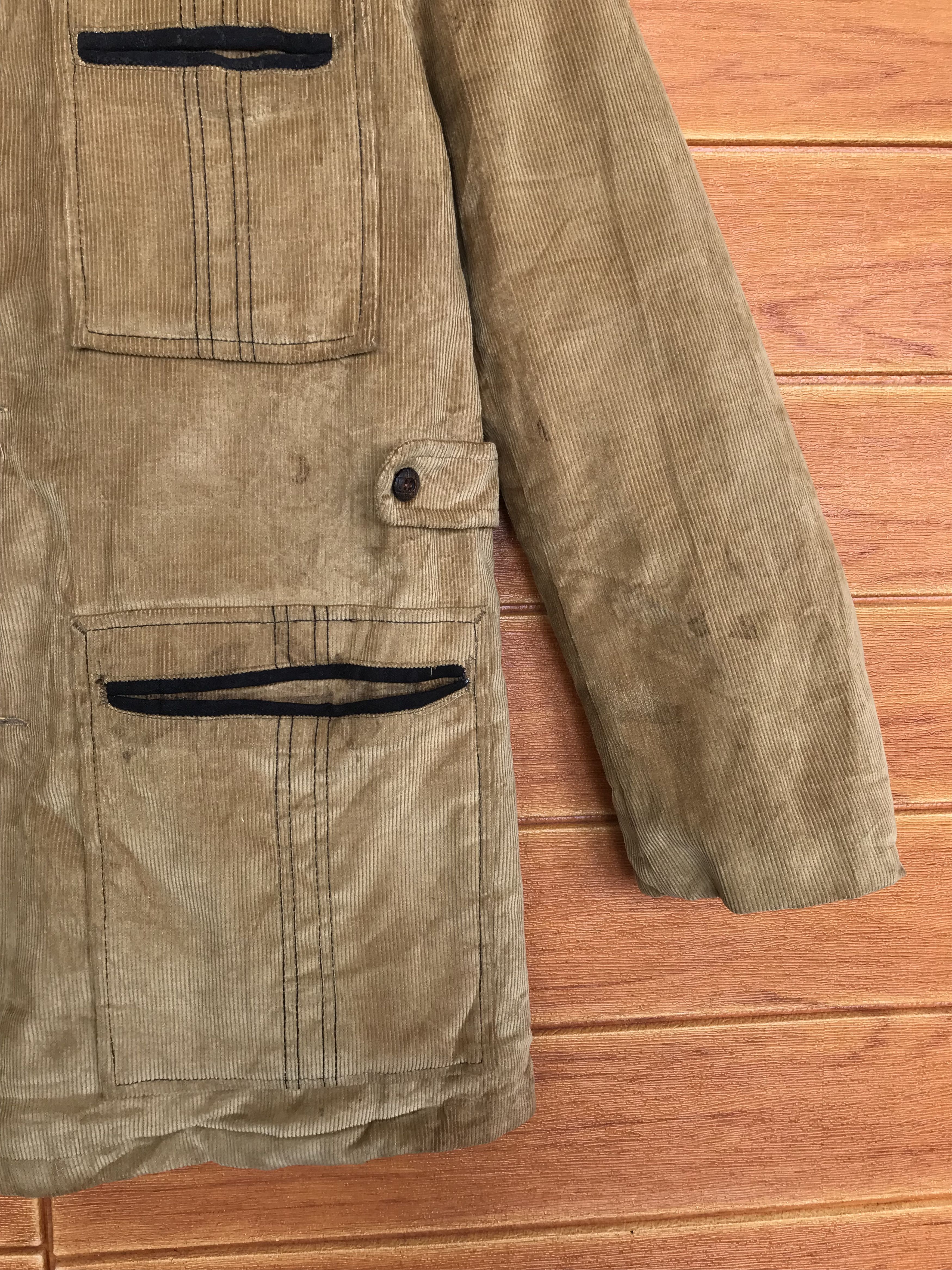 JCPenney Vintage 80s Towncraft JC Penney Corduroy Fur Jacket Size US L / EU 52-54 / 3 - 5 Thumbnail