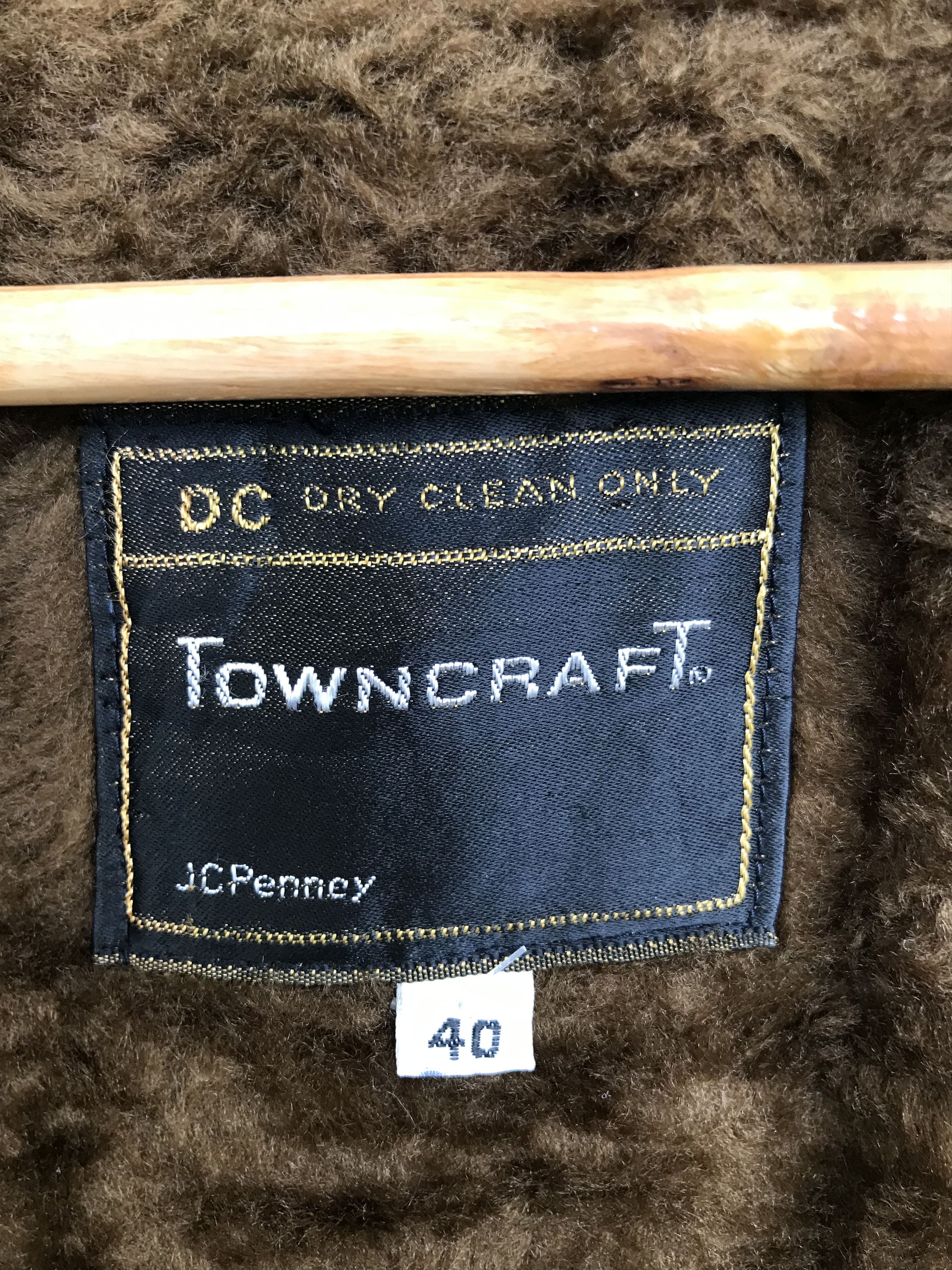 JCPenney Vintage 80s Towncraft JC Penney Corduroy Fur Jacket Size US L / EU 52-54 / 3 - 12 Thumbnail