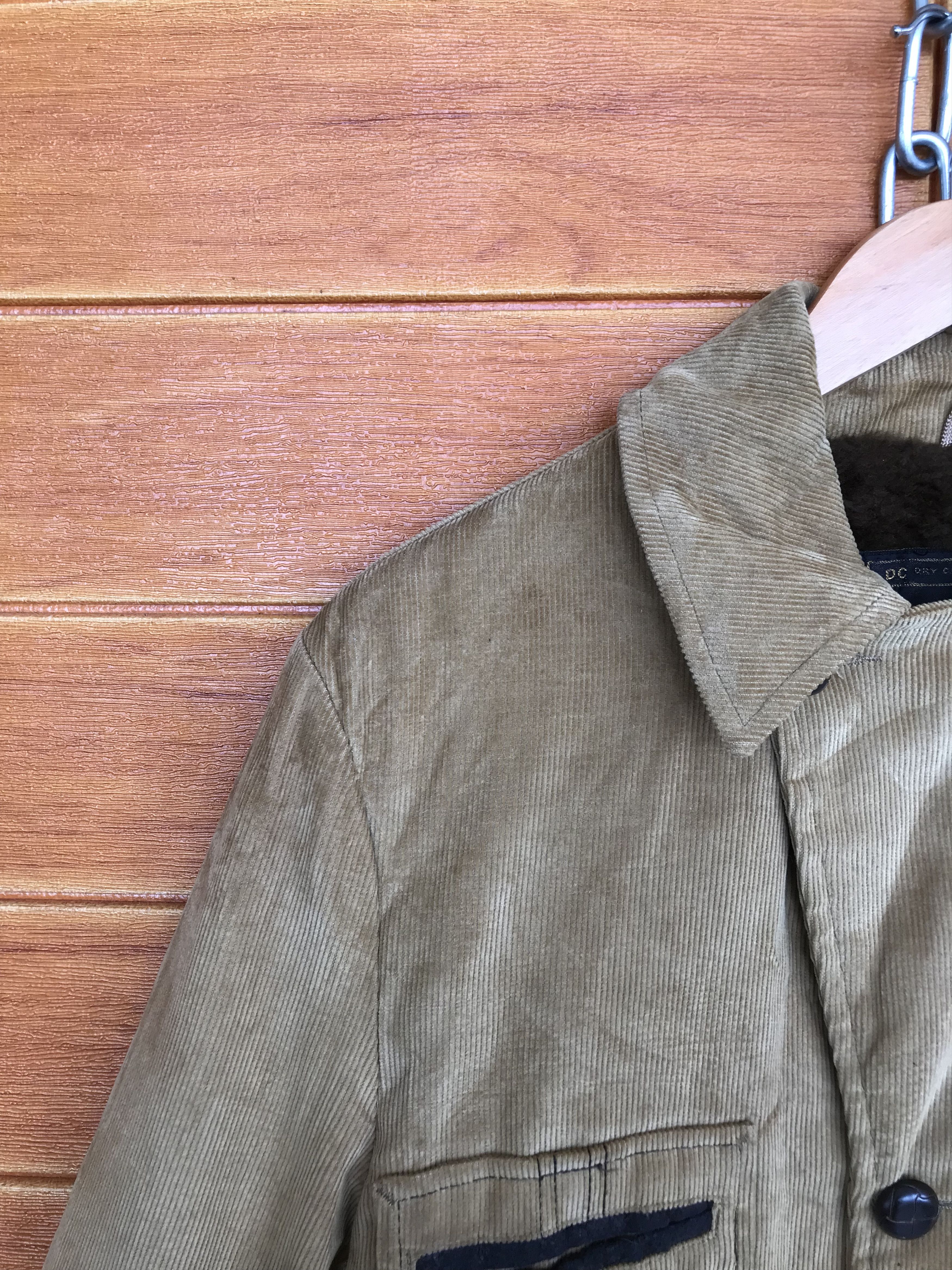 JCPenney Vintage 80s Towncraft JC Penney Corduroy Fur Jacket Size US L / EU 52-54 / 3 - 2 Thumbnail