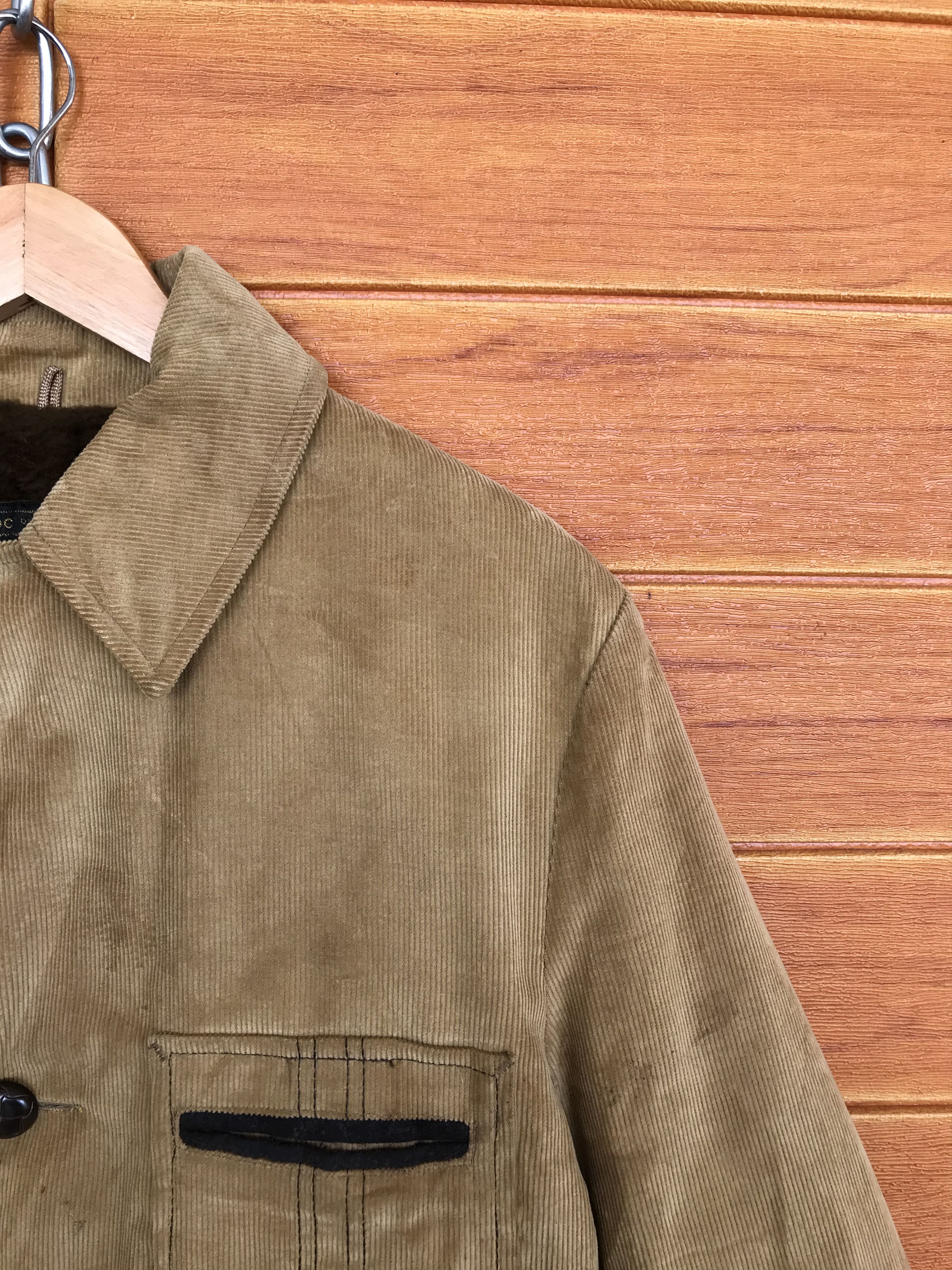 JCPenney Vintage 80s Towncraft JC Penney Corduroy Fur Jacket Size US L / EU 52-54 / 3 - 3 Thumbnail