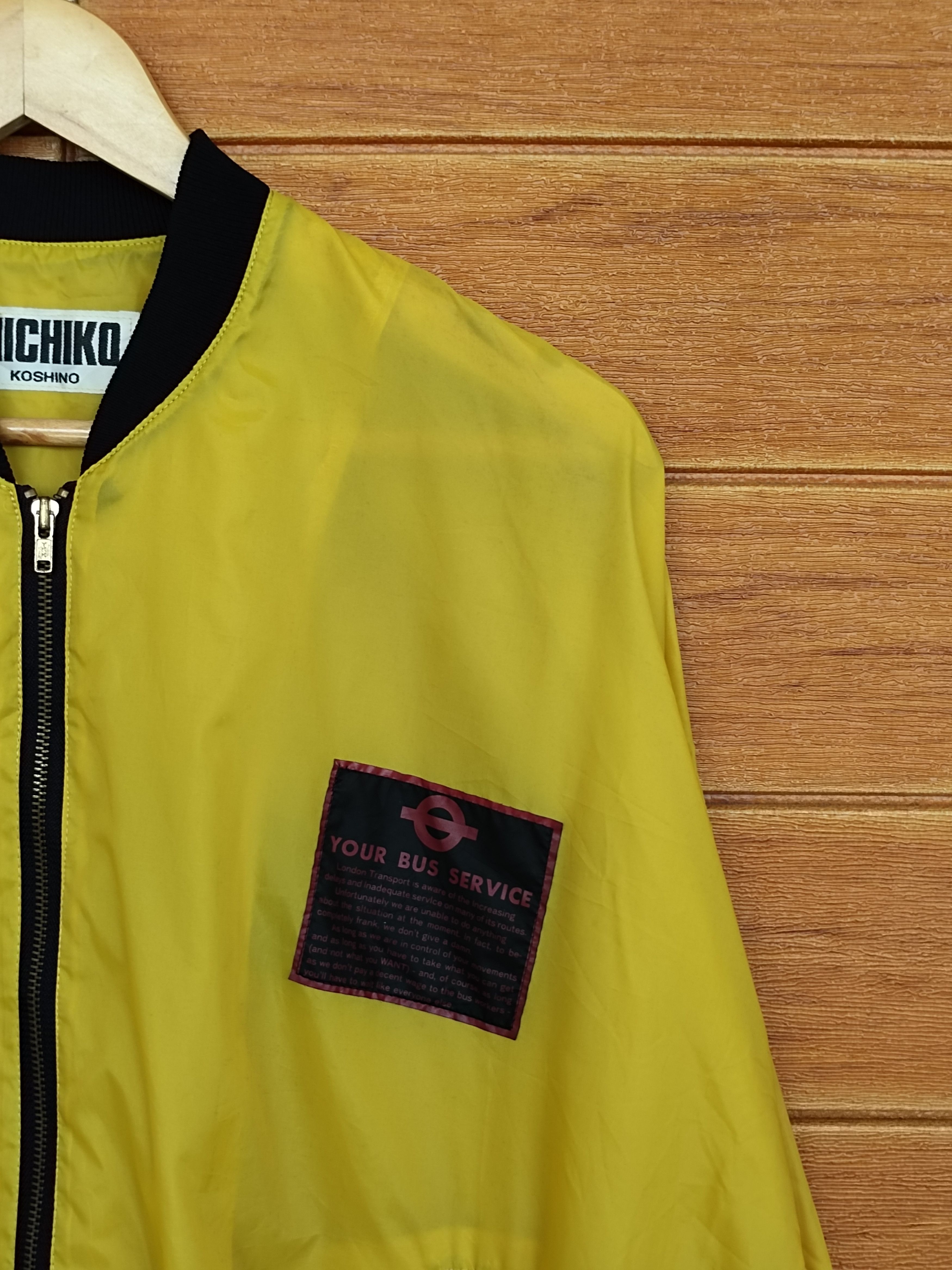 Michiko Koshino London Vintage MICHIKO KOSHINO London Windbreaker Light Jacket Size US L / EU 52-54 / 3 - 6 Thumbnail