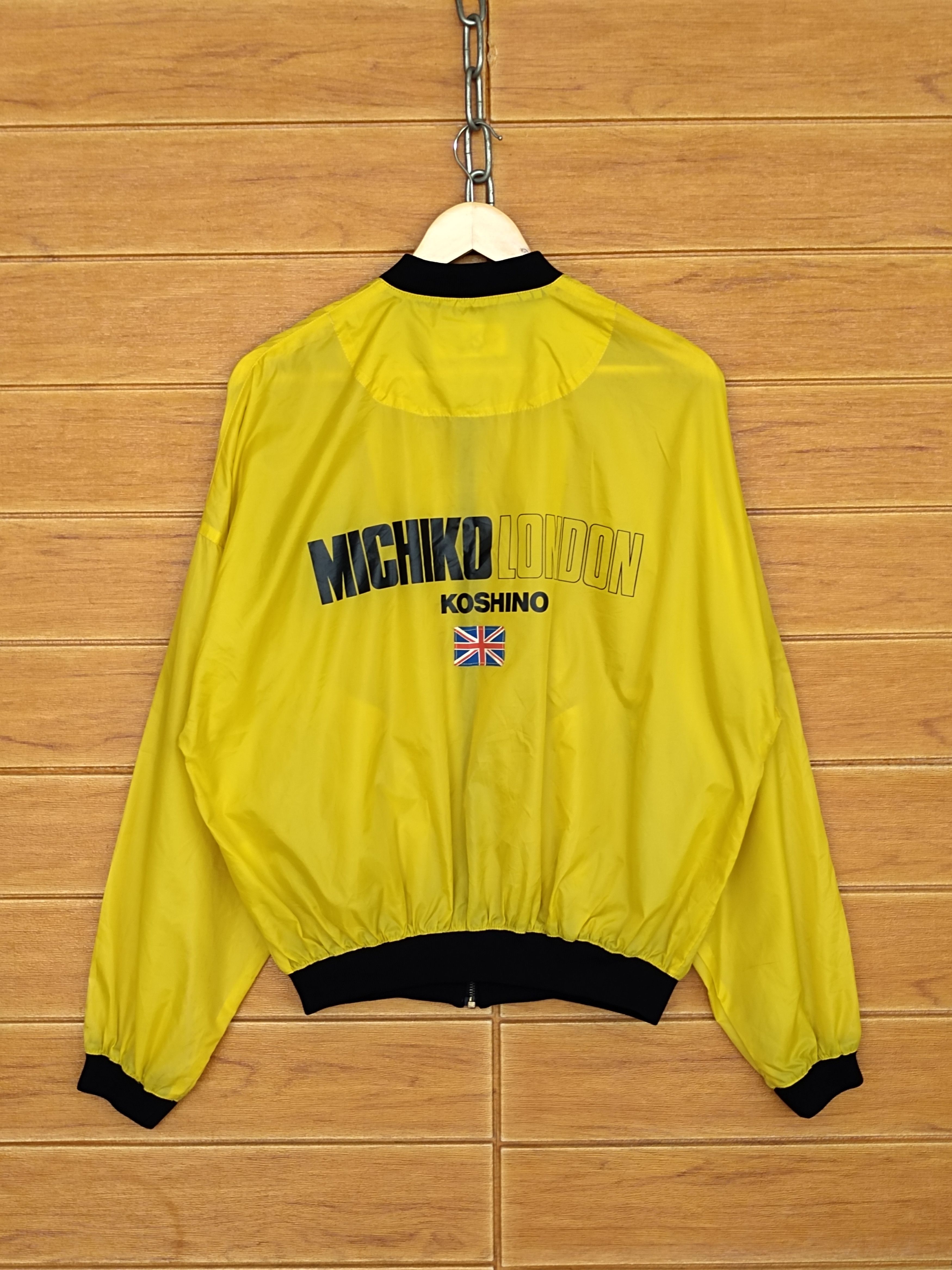 Michiko Koshino London Vintage MICHIKO KOSHINO London Windbreaker Light Jacket Size US L / EU 52-54 / 3 - 2 Thumbnail