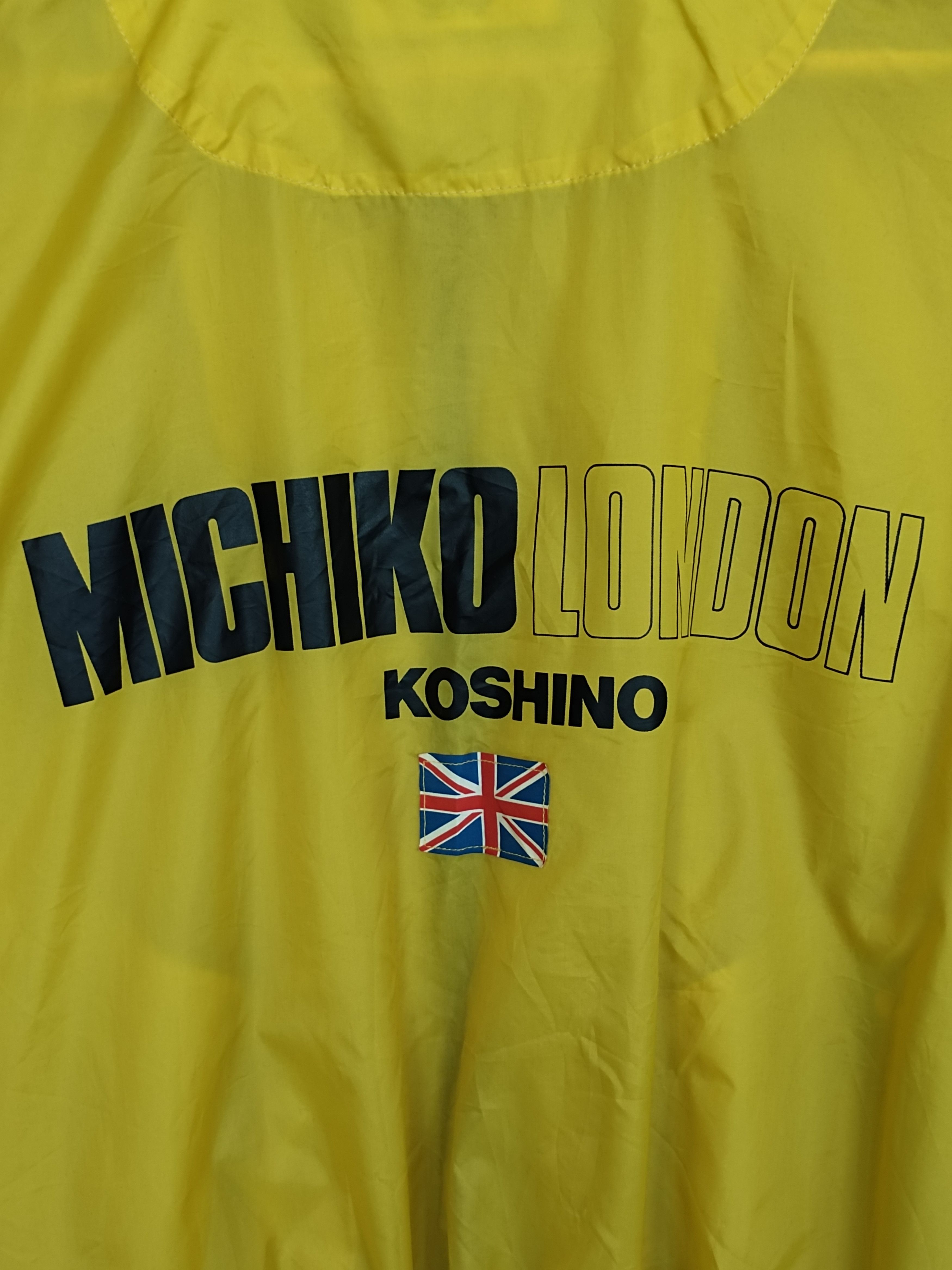 Michiko Koshino London Vintage MICHIKO KOSHINO London Windbreaker Light Jacket Size US L / EU 52-54 / 3 - 10 Thumbnail