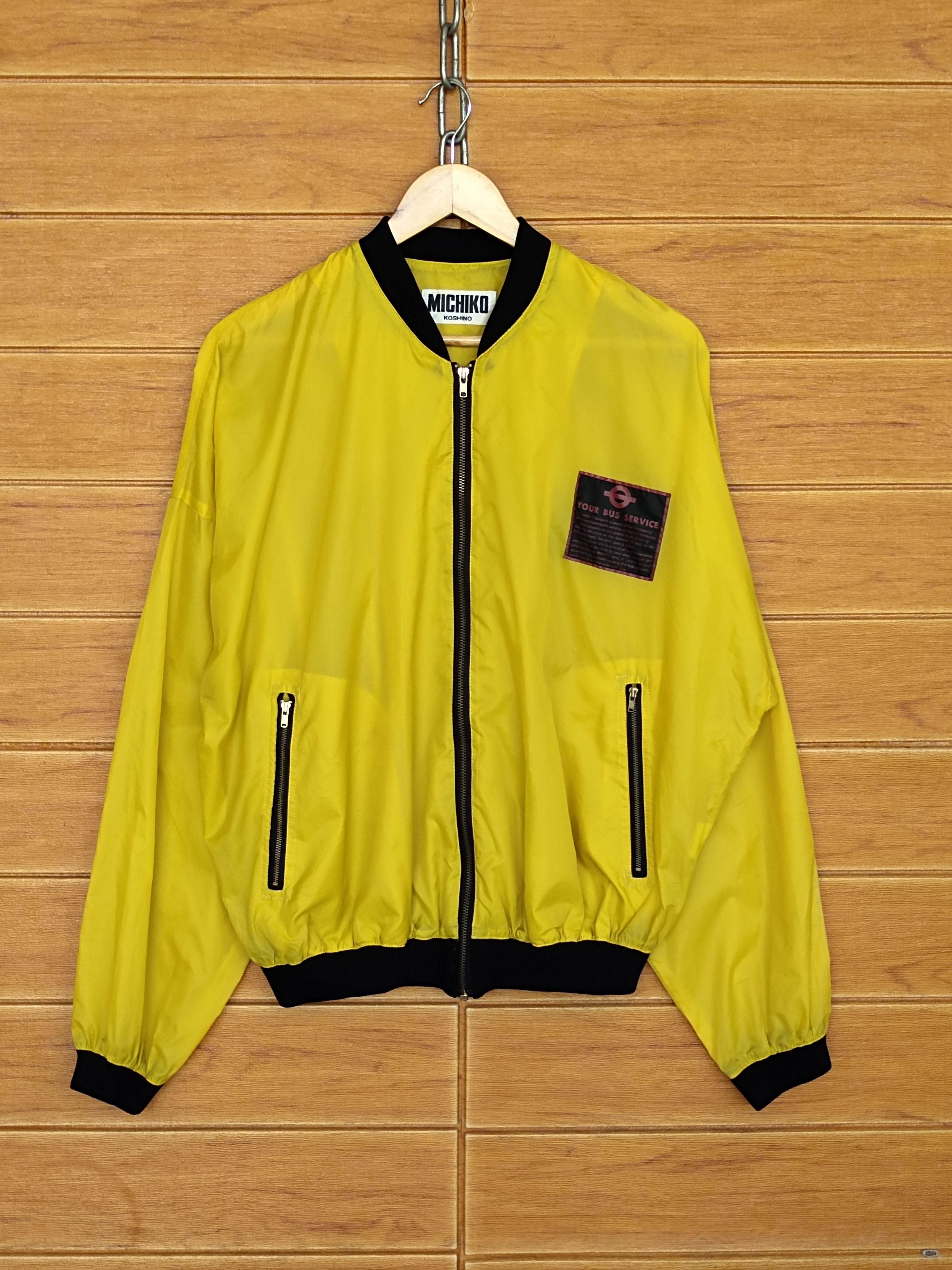 Michiko Koshino London Vintage MICHIKO KOSHINO London Windbreaker Light Jacket Size US L / EU 52-54 / 3 - 3 Thumbnail