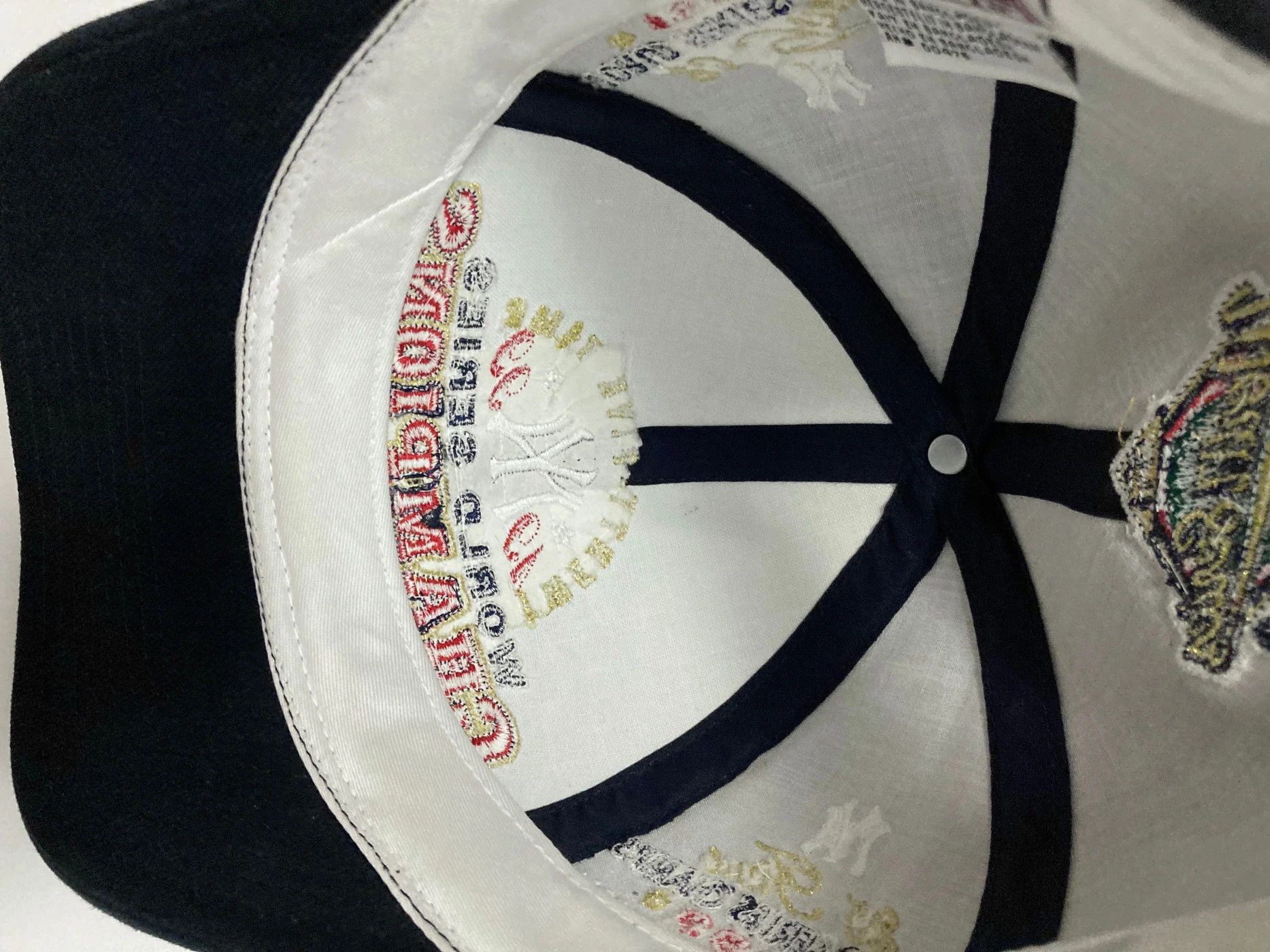 American Needle × MLB Yankees ANNCO World Series Vintage Strap back Hat Size ONE SIZE - 9 Thumbnail