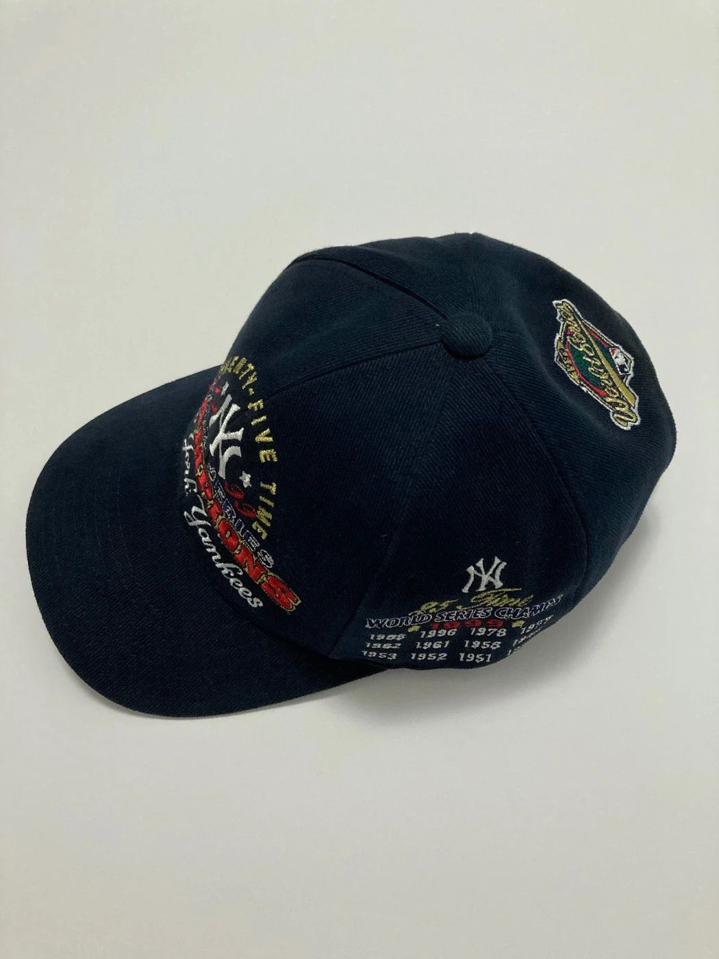 American Needle × MLB Yankees ANNCO World Series Vintage Strap back Hat Size ONE SIZE - 2 Thumbnail