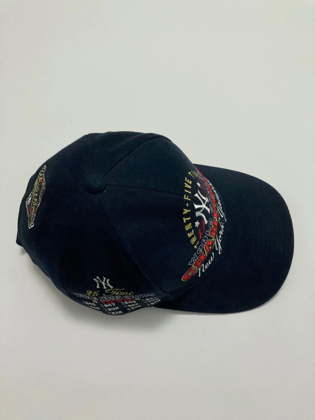 American Needle × MLB Yankees ANNCO World Series Vintage Strap back Hat Size ONE SIZE - 4 Thumbnail
