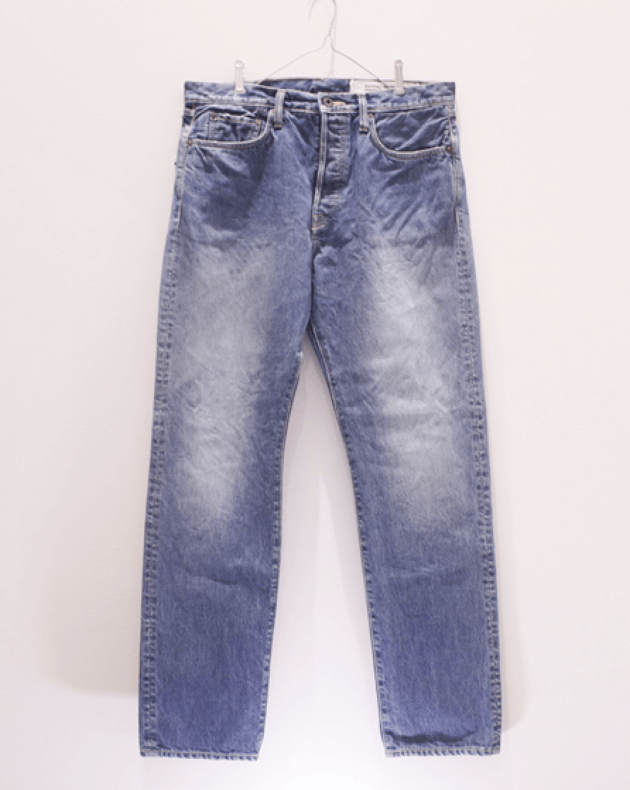 Image of Kapital 14Oz Denim 5P Monkey Cisco Jeans in Indigo, Men's (Size 36)