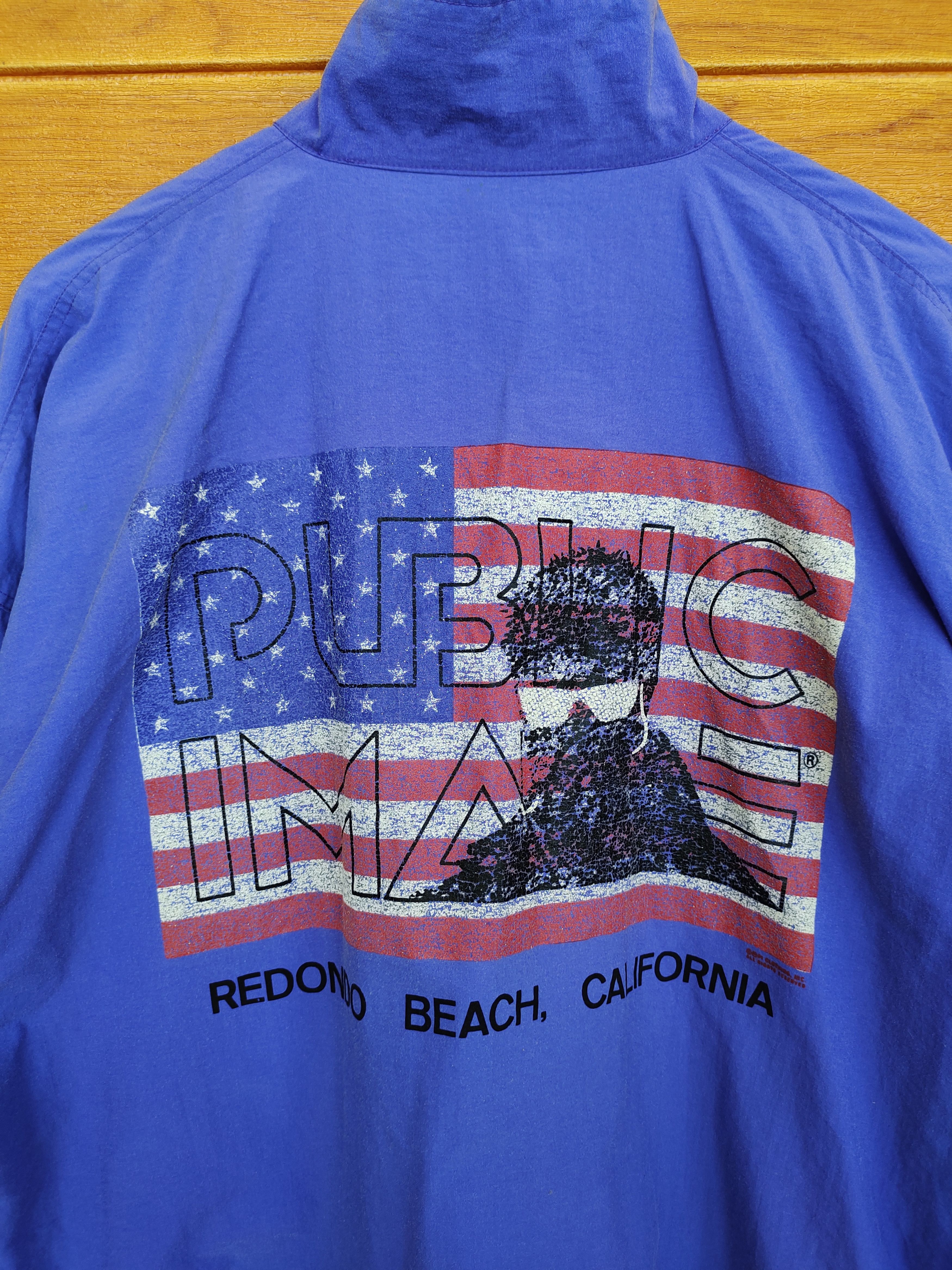 Vintage Vintage 90s Public Image Light Jacket / Redondo Beach Size US L / EU 52-54 / 3 - 1 Thumbnail