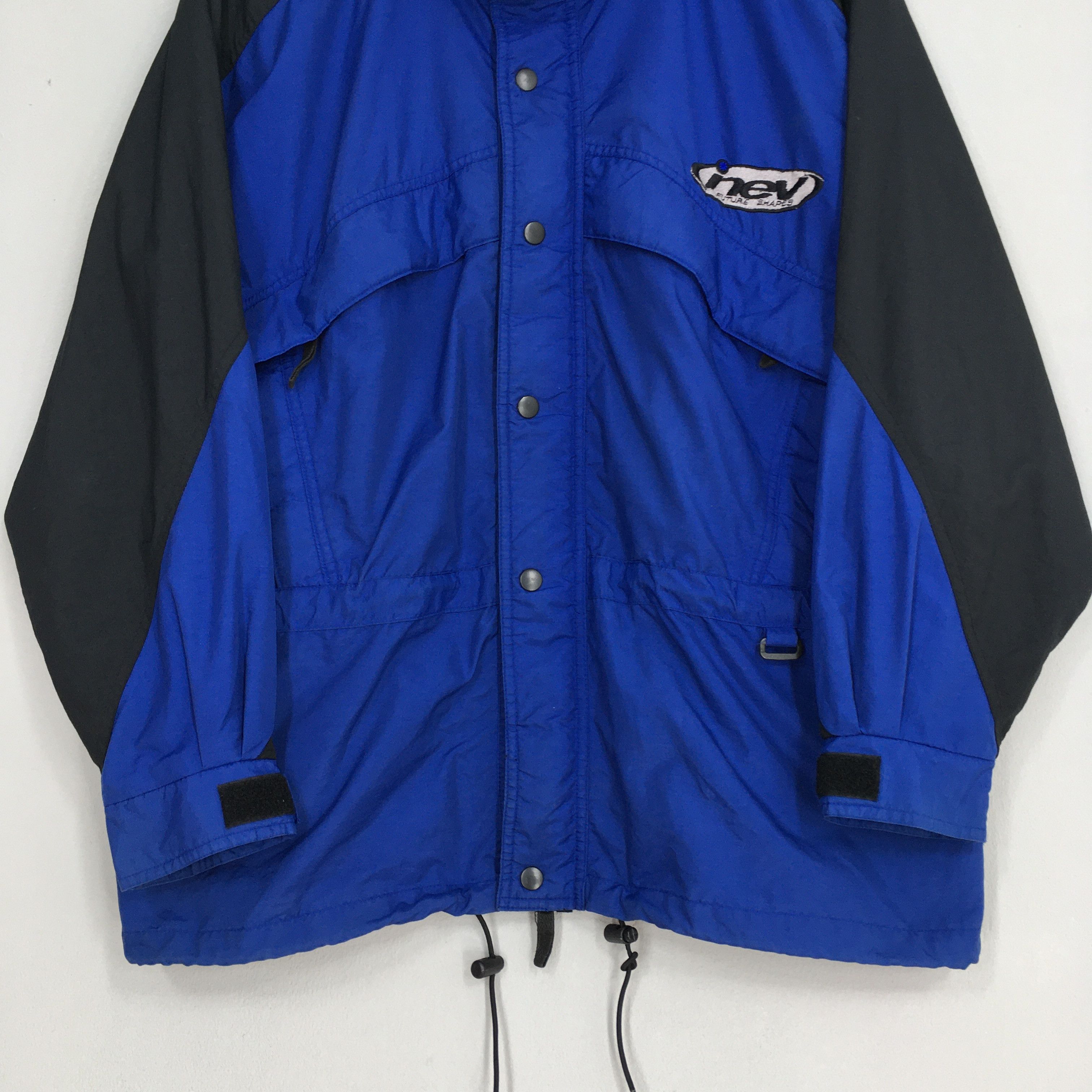 Vintage Vintage 90s Nev Tracksuit Windbreaker Jacket Hoodie Medium Size US M / EU 48-50 / 2 - 3 Thumbnail
