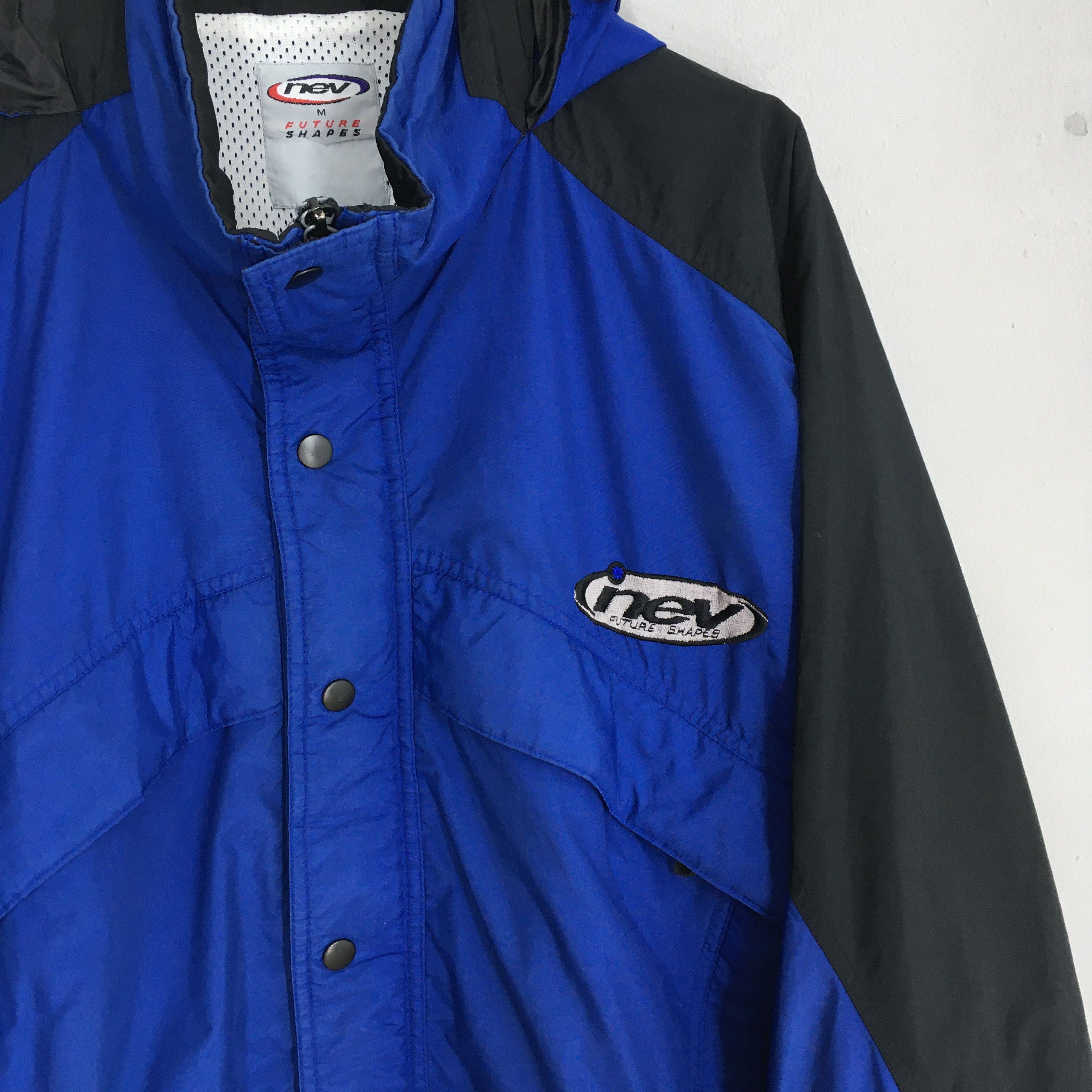 Vintage Vintage 90s Nev Tracksuit Windbreaker Jacket Hoodie Medium Size US M / EU 48-50 / 2 - 4 Thumbnail