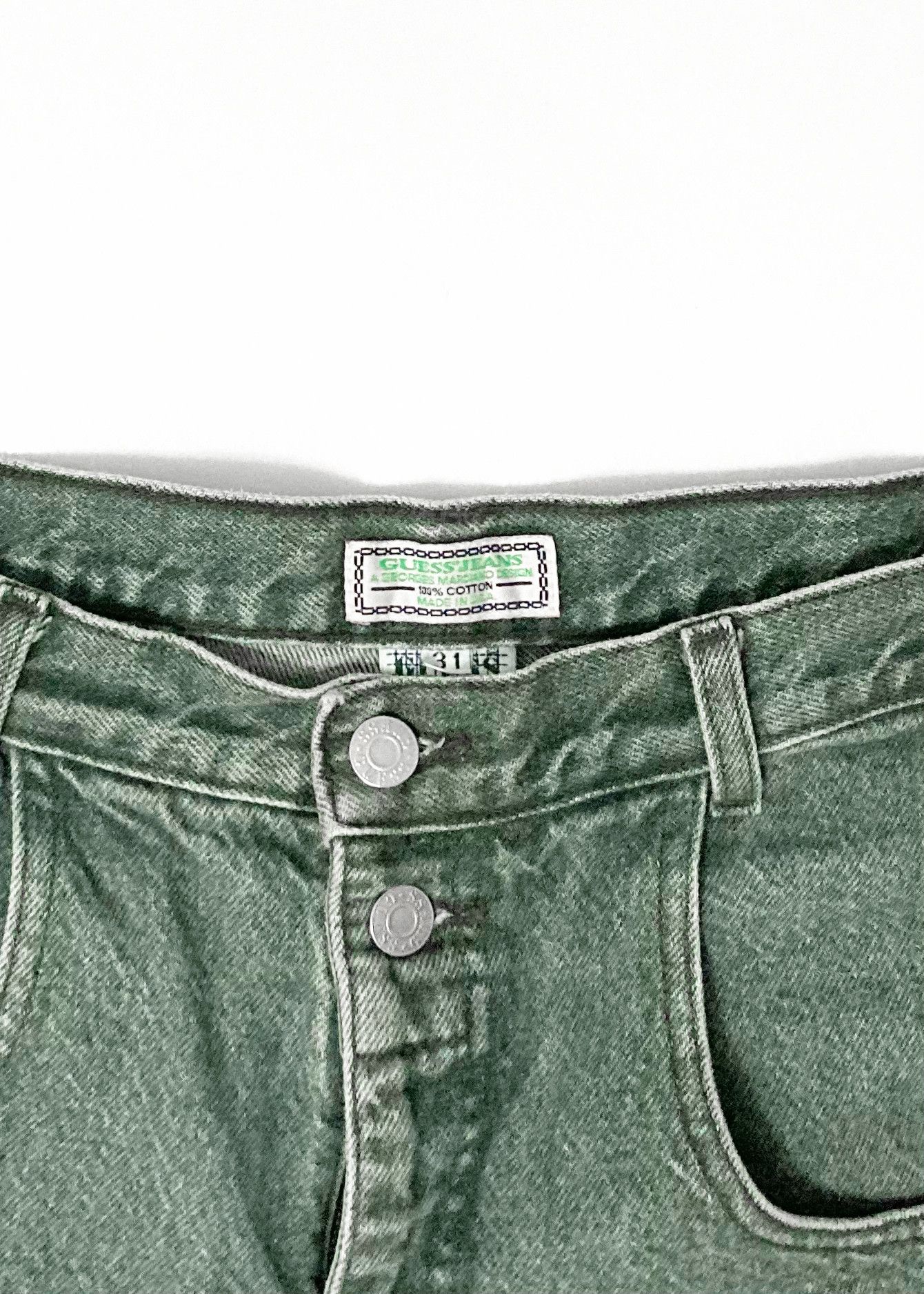 Guess Vintage 90s Shorts Size US 31 - 3 Thumbnail