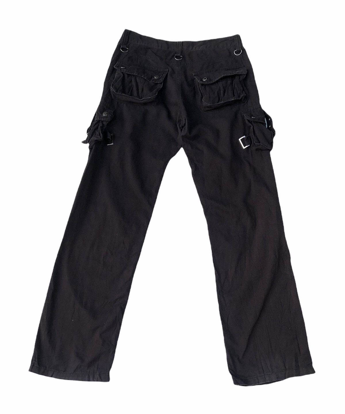 Japanese Brand 🔥Japanese Lowbox Double Knee Multi Pocket Cargo Pants🔥 Size US 30 / EU 46 - 2 Thumbnail