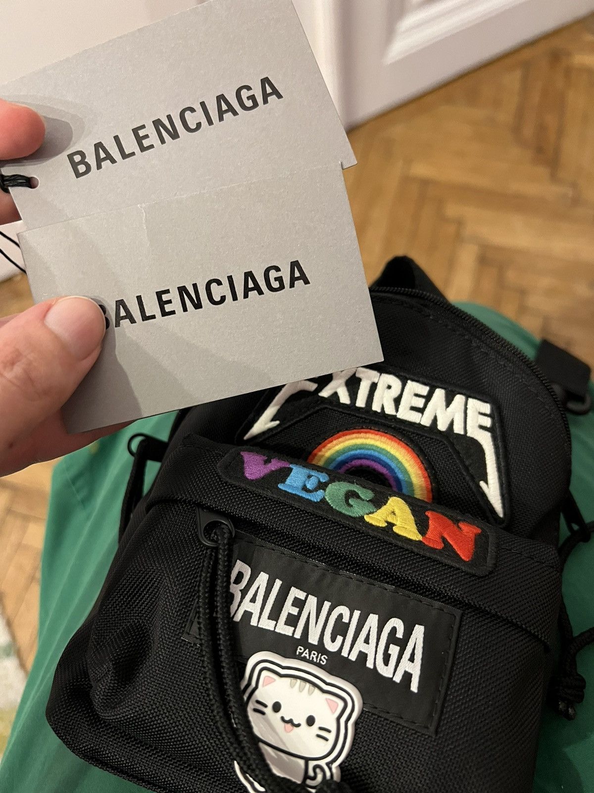Balenciaga Extrem Vegan 🌱 Mini Bag 🐱 Size ONE SIZE - 6 Thumbnail
