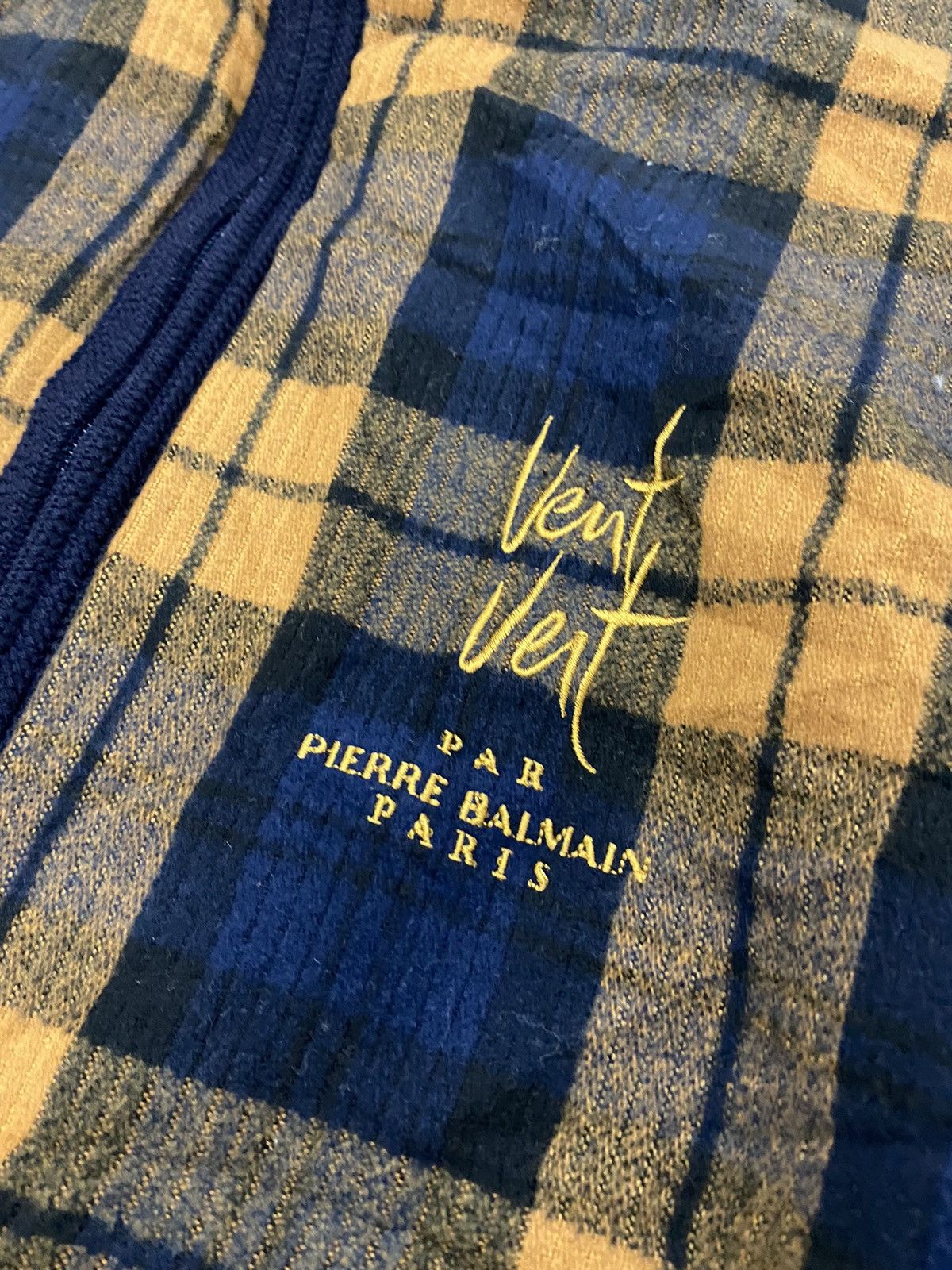 Pierre Balmain 🔥Vintage🔥 Vent Vent By Pierre Balmain Sherpa Fleece Jacket Size US M / EU 48-50 / 2 - 5 Thumbnail