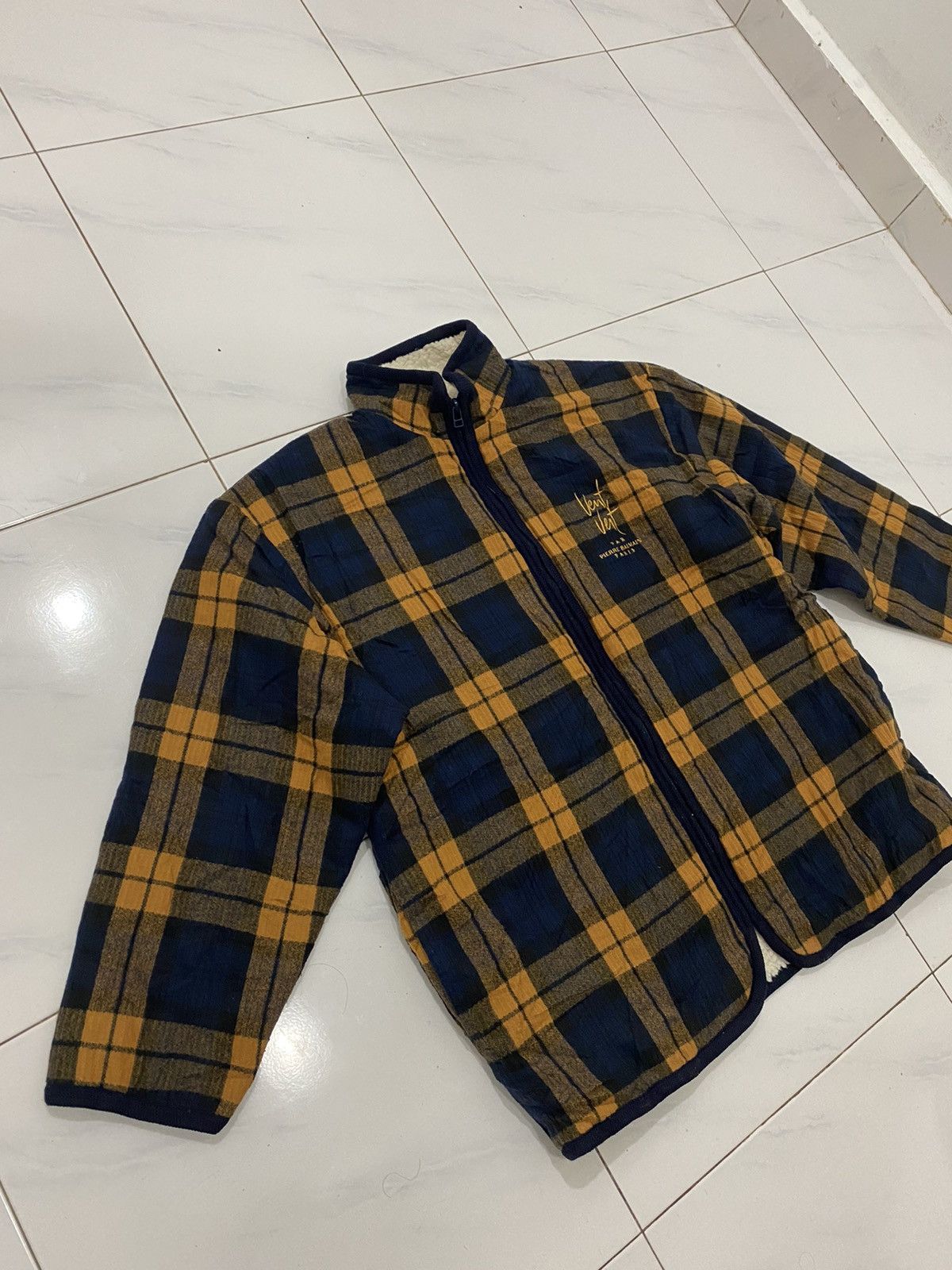 Pierre Balmain 🔥Vintage🔥 Vent Vent By Pierre Balmain Sherpa Fleece Jacket Size US M / EU 48-50 / 2 - 3 Thumbnail