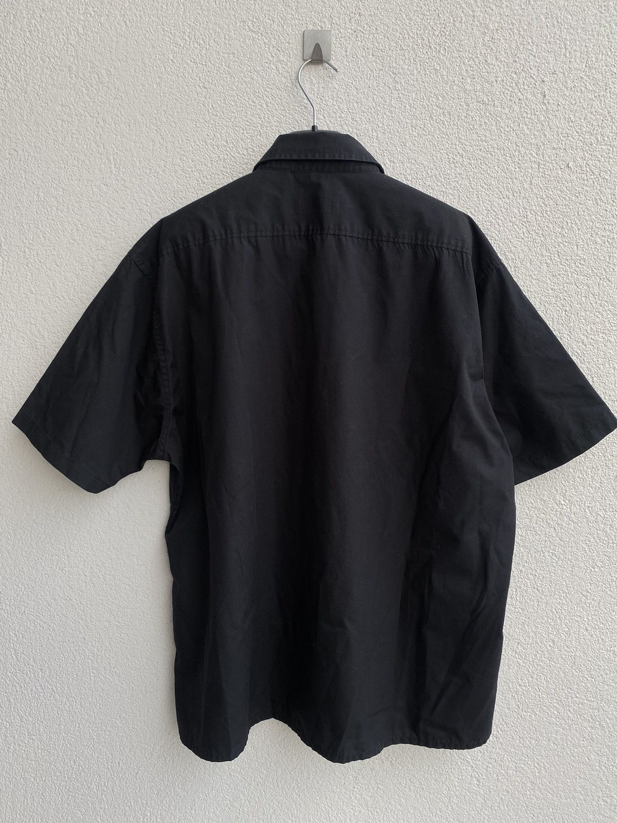 Yves Saint Laurent Black YSL Shirt Summer Vintage Yves Saint Laurent Logo 90s Size US XL / EU 56 / 4 - 11 Thumbnail