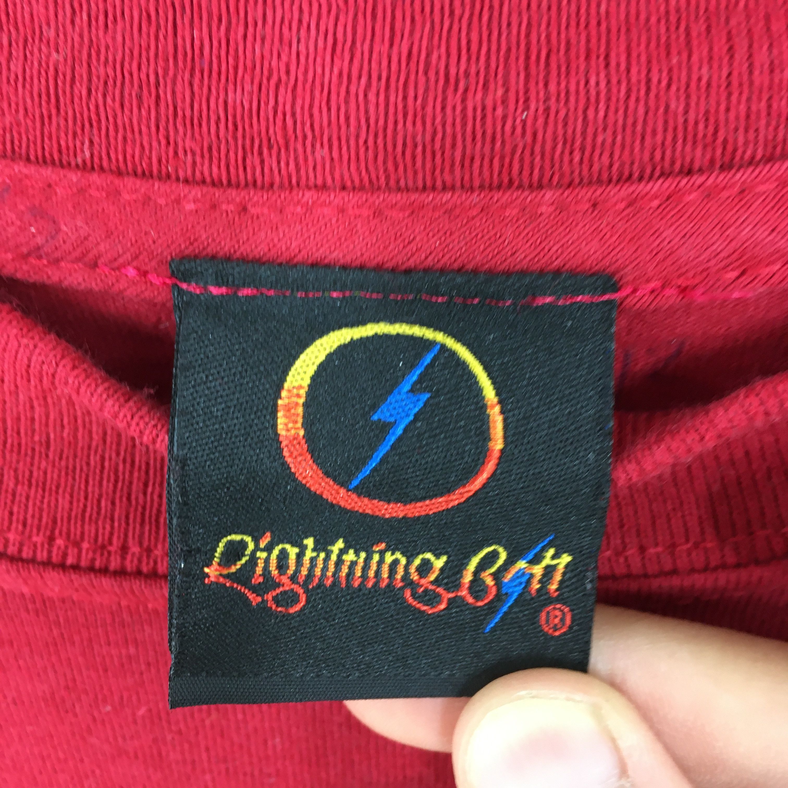 Lightning Bolt Vintage Lightning Bolt Surfing Red T shirt Medium Size US M / EU 48-50 / 2 - 7 Thumbnail