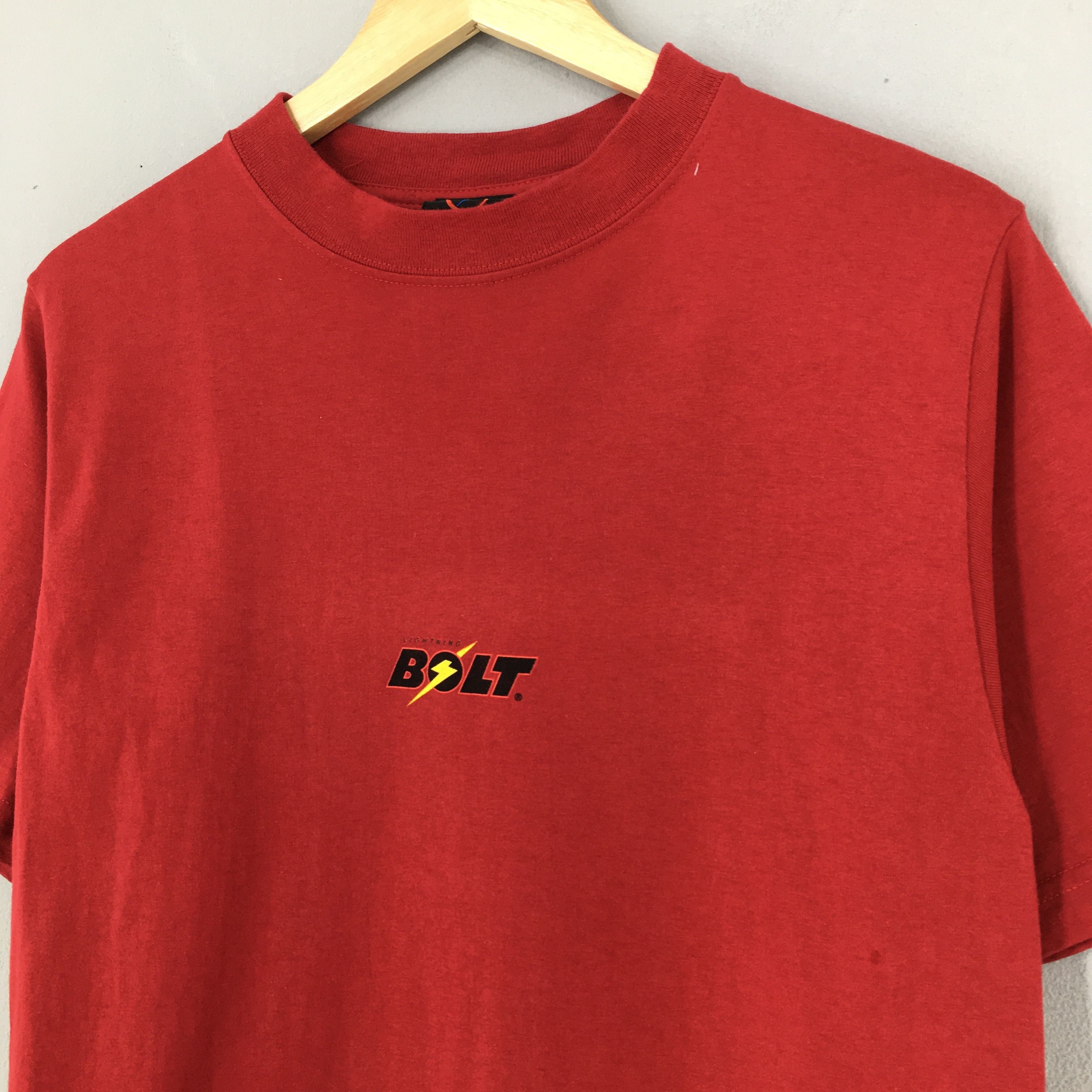 Lightning Bolt Vintage Lightning Bolt Surfing Red T shirt Medium Size US M / EU 48-50 / 2 - 6 Thumbnail