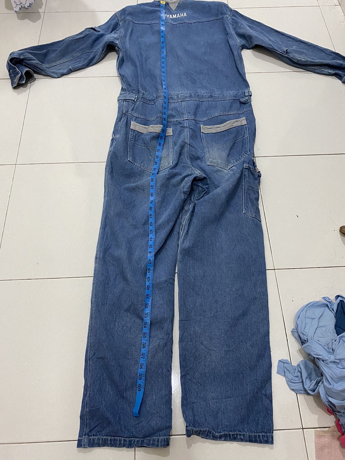 Yamaha VTG YAMAHA JAPAN Denim Coverall Size XL Size US 38 / EU 54 - 14 Thumbnail